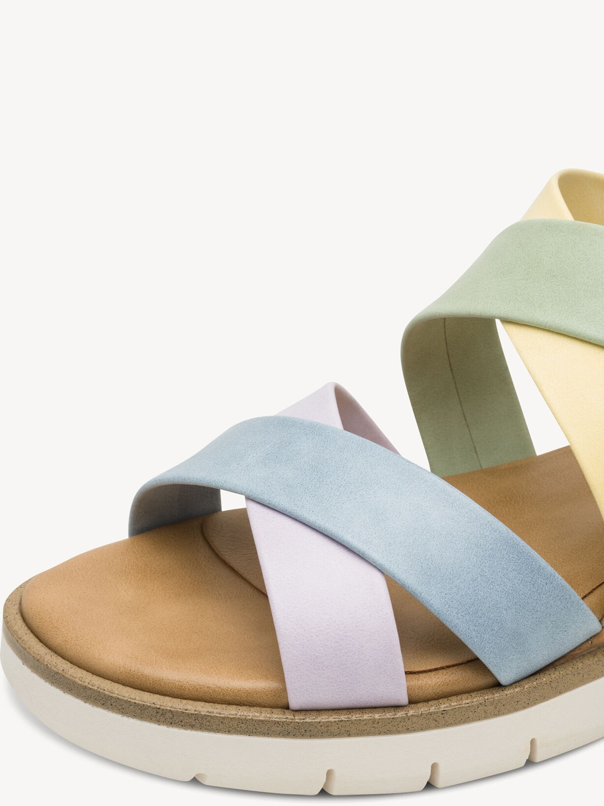 Marco Tozzi, Sandaletter - vit WHITE MULTI, bild 4 av 6