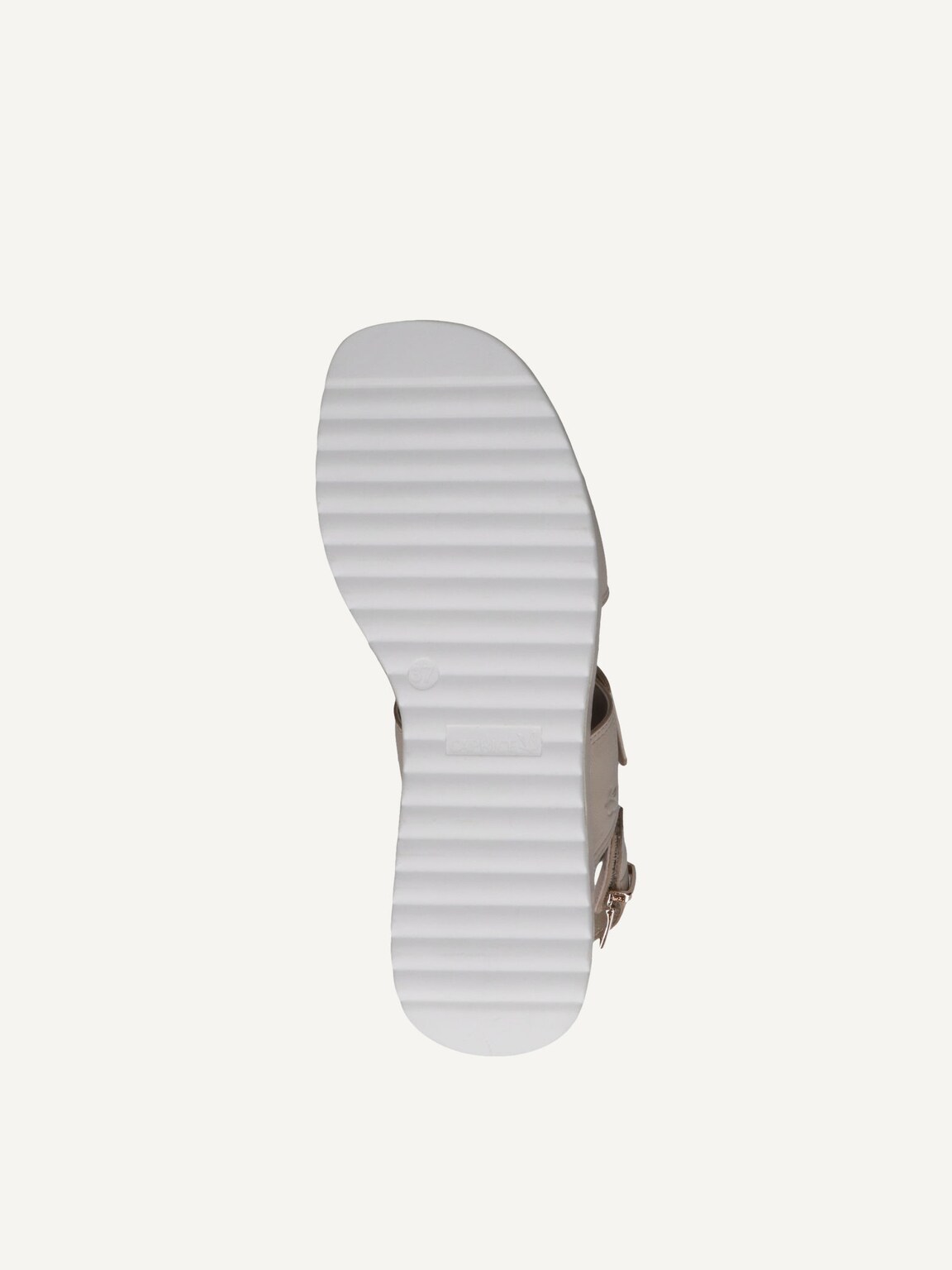 Caprice, Leather Sandal - white OFFWHITE NAPPA, image 4 of 5