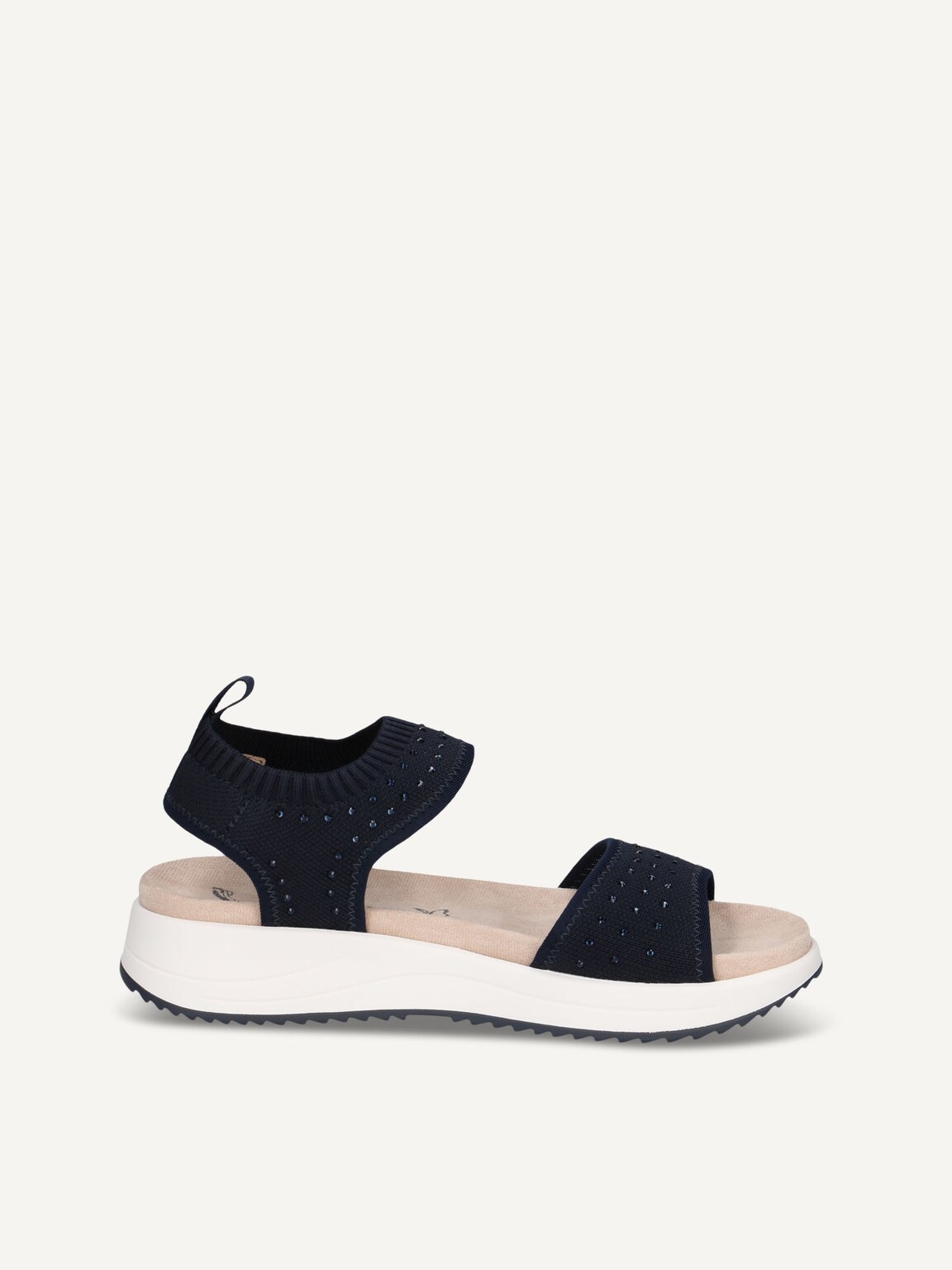 Caprice, Sandal - blue OCEAN KNIT, image 3 of 5