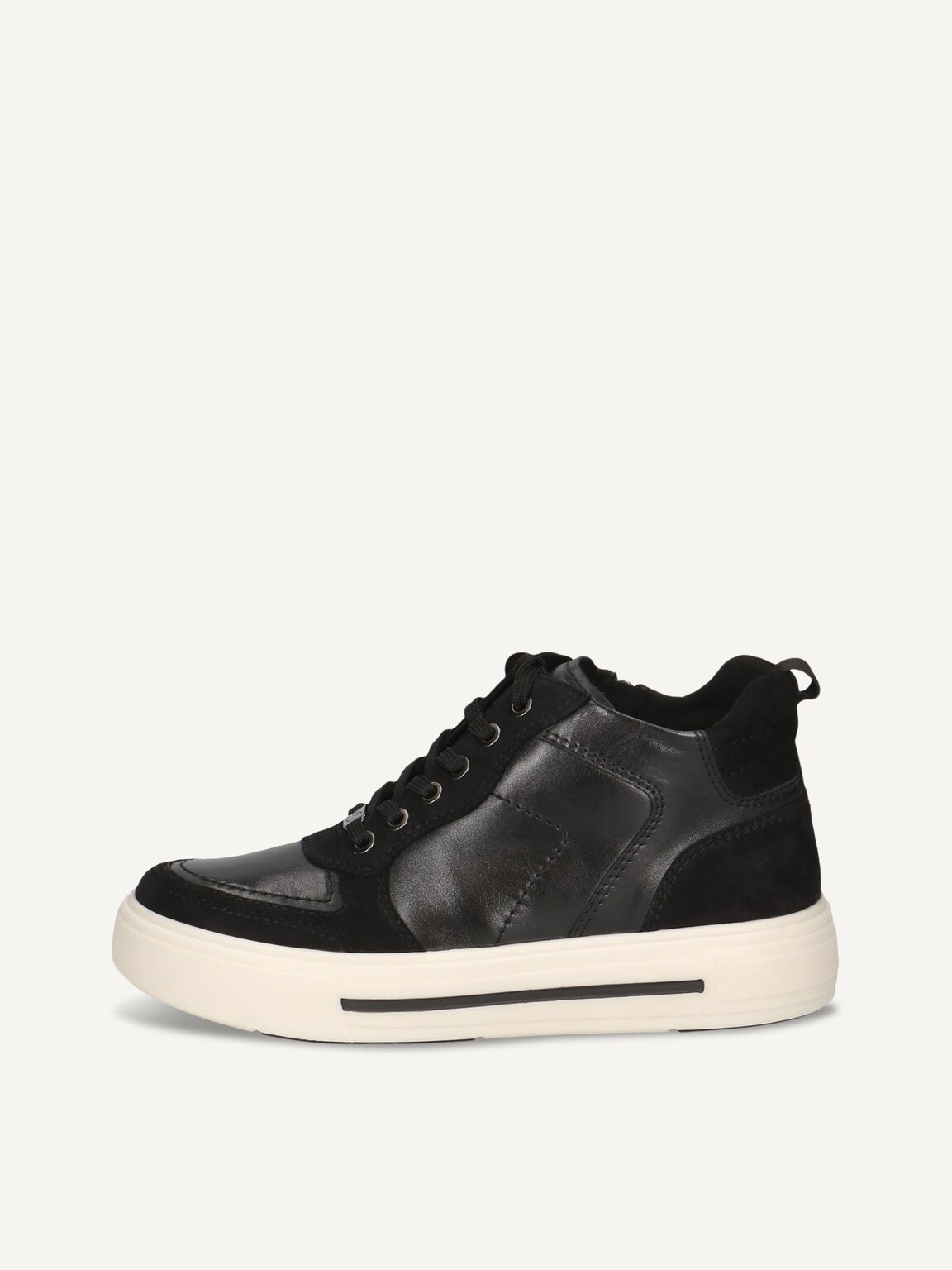 Caprice, Leather Sneaker - black BLACK COMB, image 2 of 5