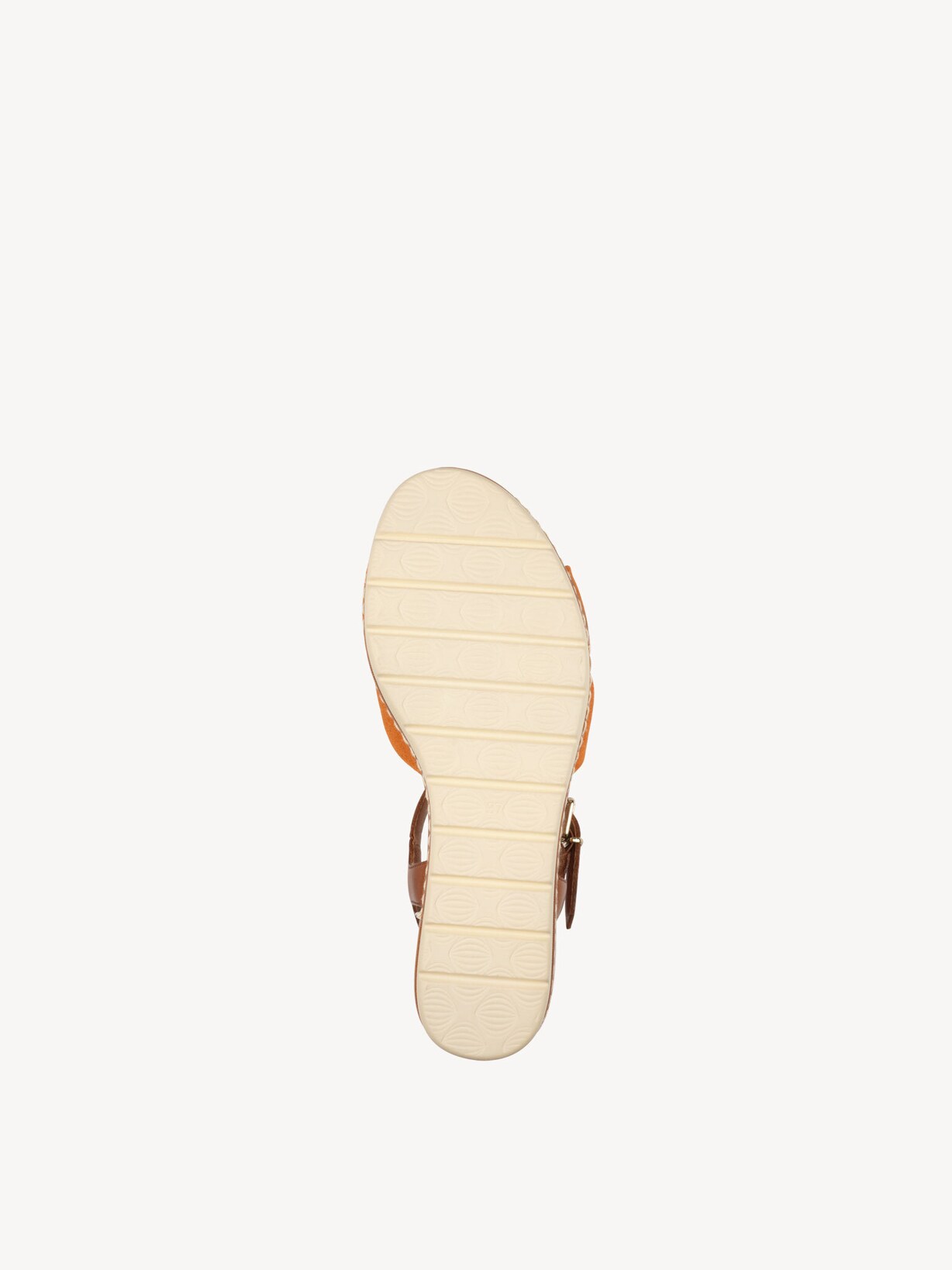 Marco Tozzi, Sandale en cuir - orange MANGO COMB, image 3 sur 6