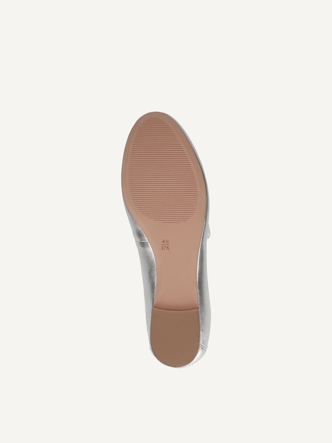Caprice, Leather Ballerina - metallic PEARL METALLIC, image 5 of 6