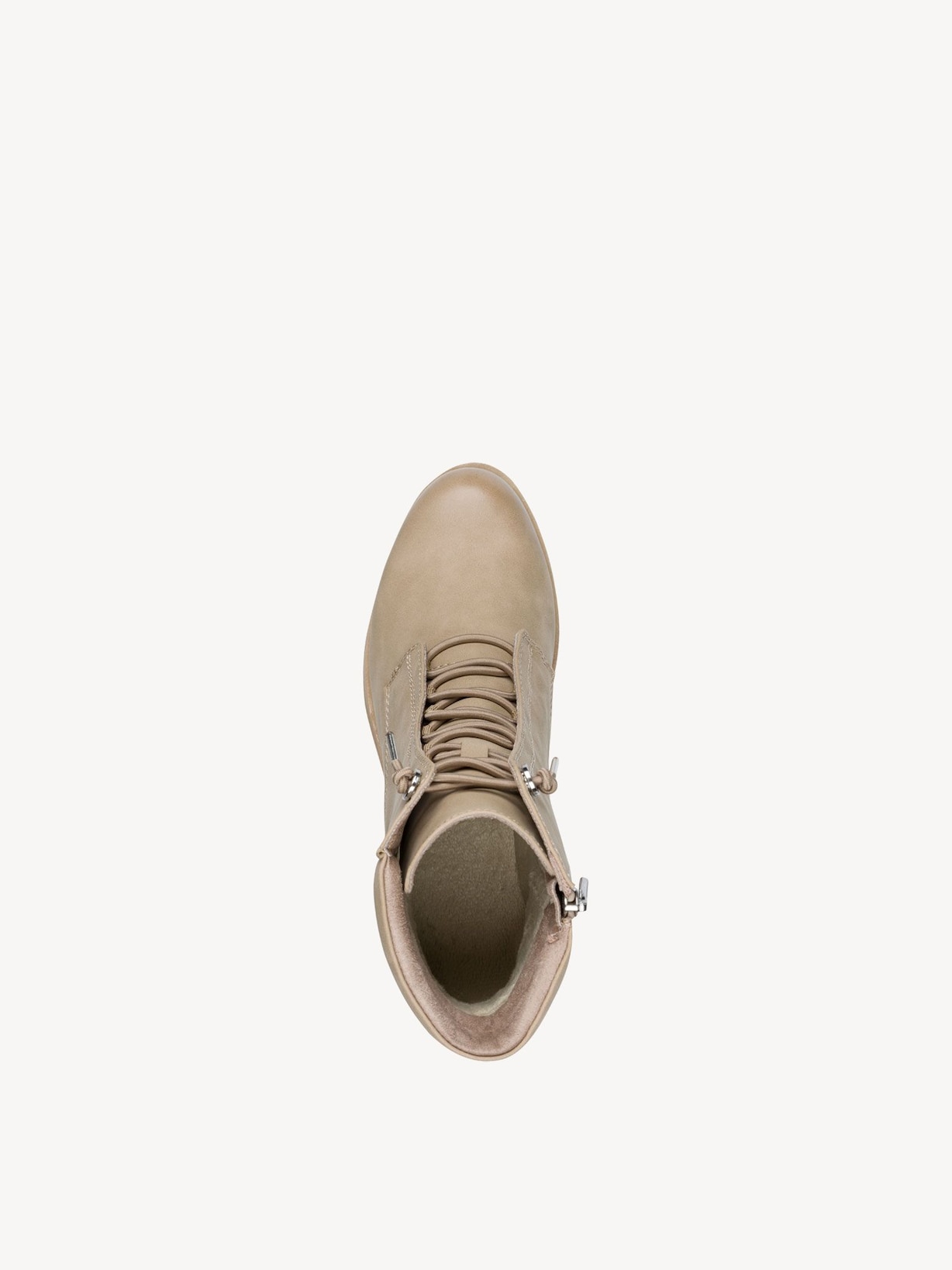 Marco Tozzi, Kotníčková obuv - béžová TAUPE NUBUCK, obrázek 6 z 7