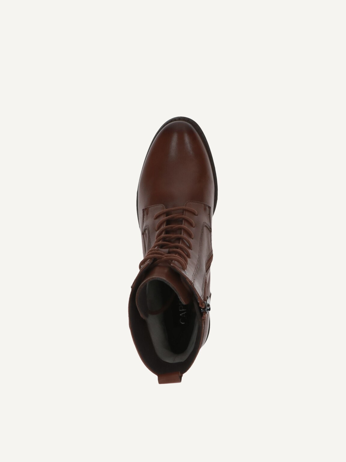 Caprice, Leather Bootie - brown COGNAC NAPPA, image 5 of 5