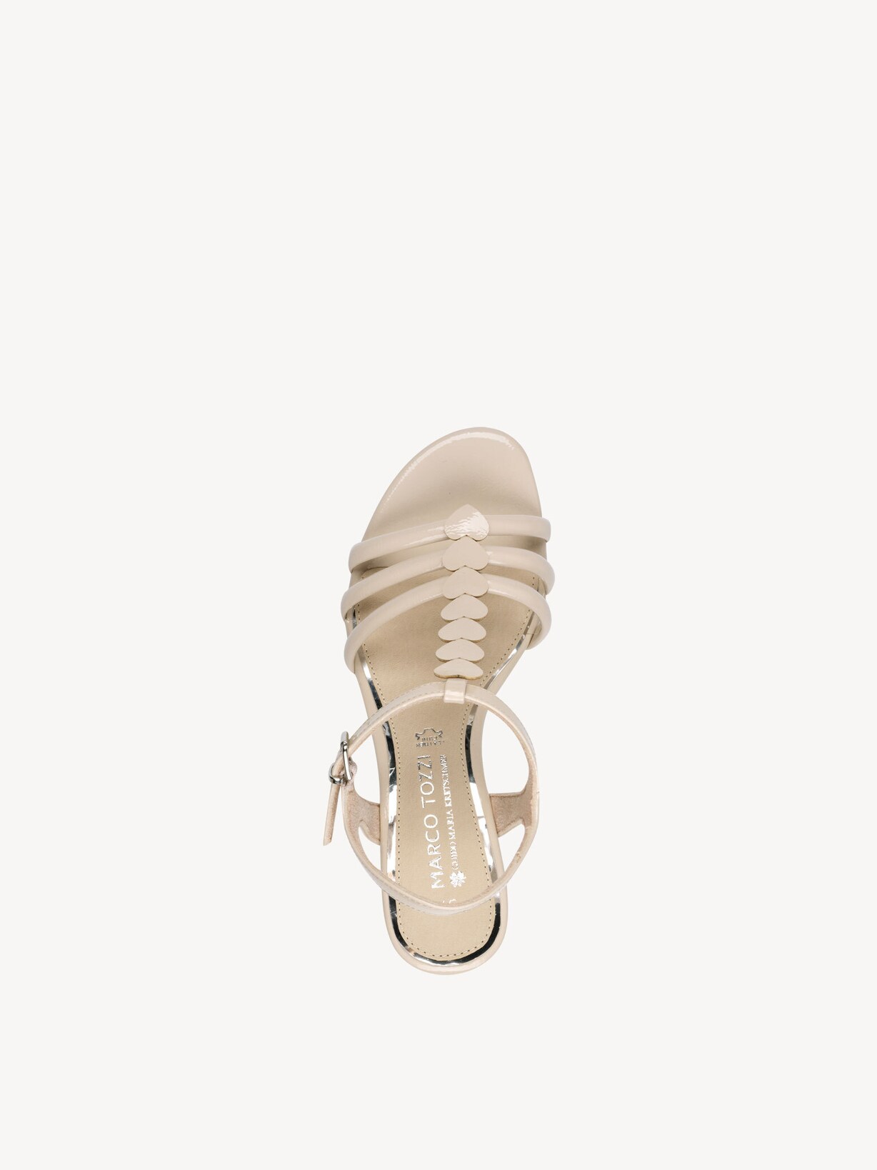 Marco Tozzi, Sandály - béžová IVORY PATENT, obrázek 5 z 6
