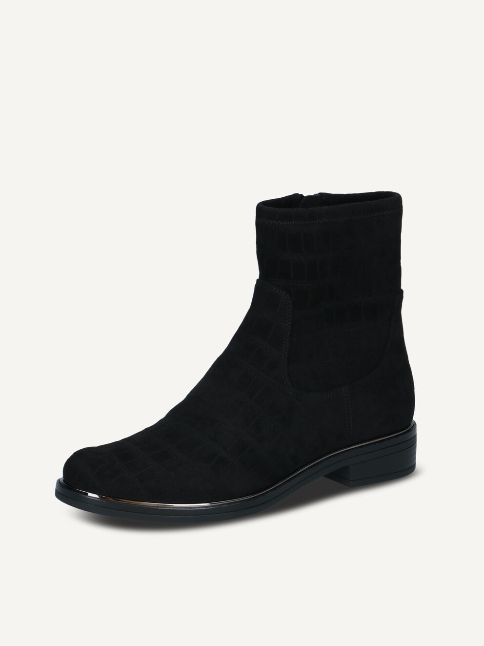Caprice, Stiefelette - schwarz BLK CROCO STR, Bild 2 von 5