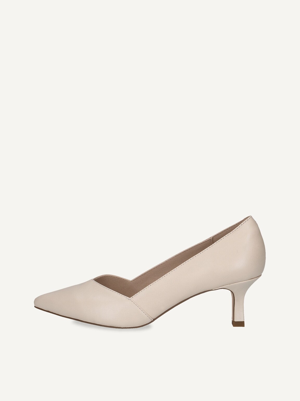 Caprice, Leather Pumps - beige CREAM PERLATO, image 3 of 6