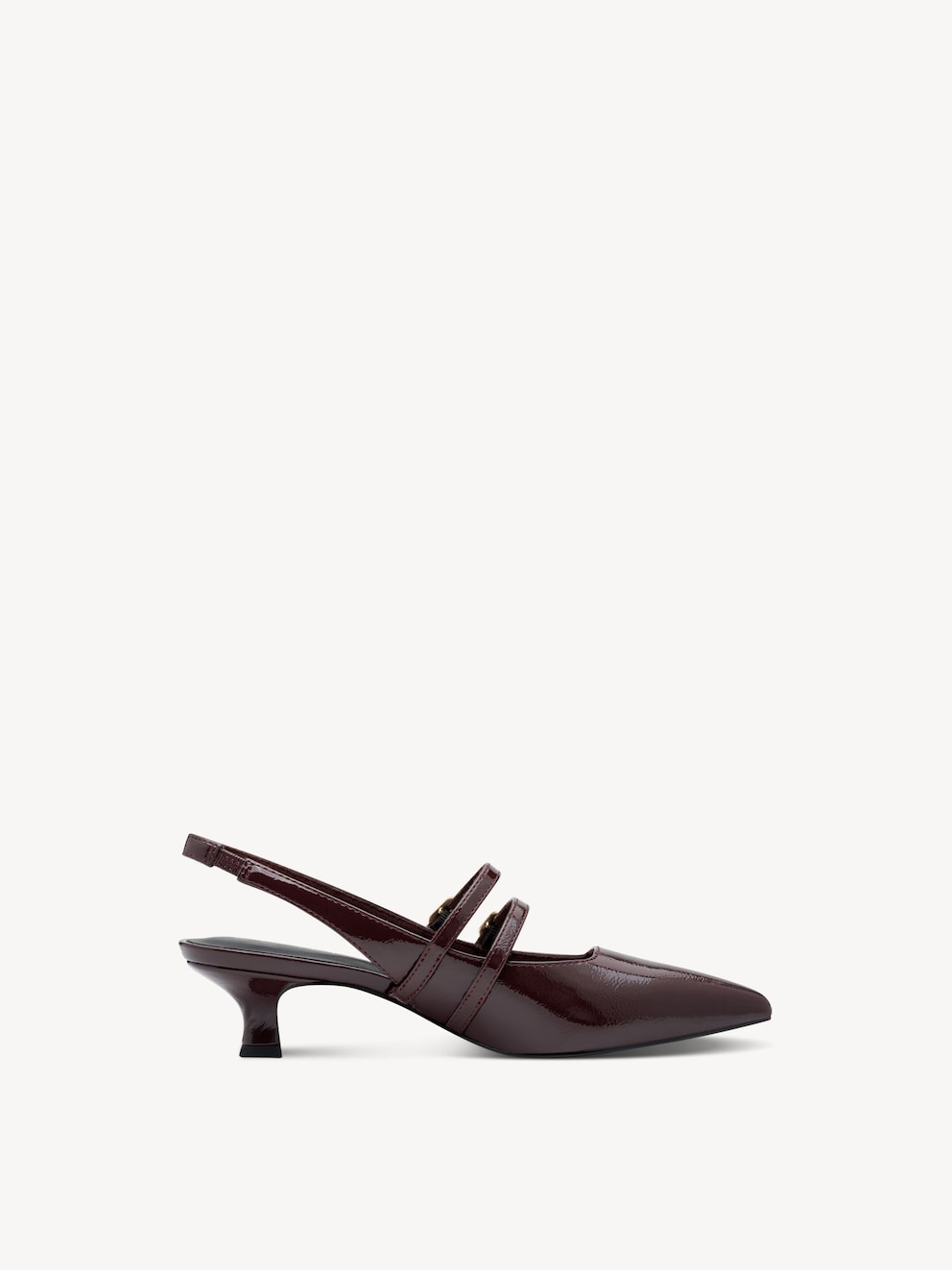 Marco Tozzi, Pumps - rød BORDEAUX PAT., billede 6 af 6