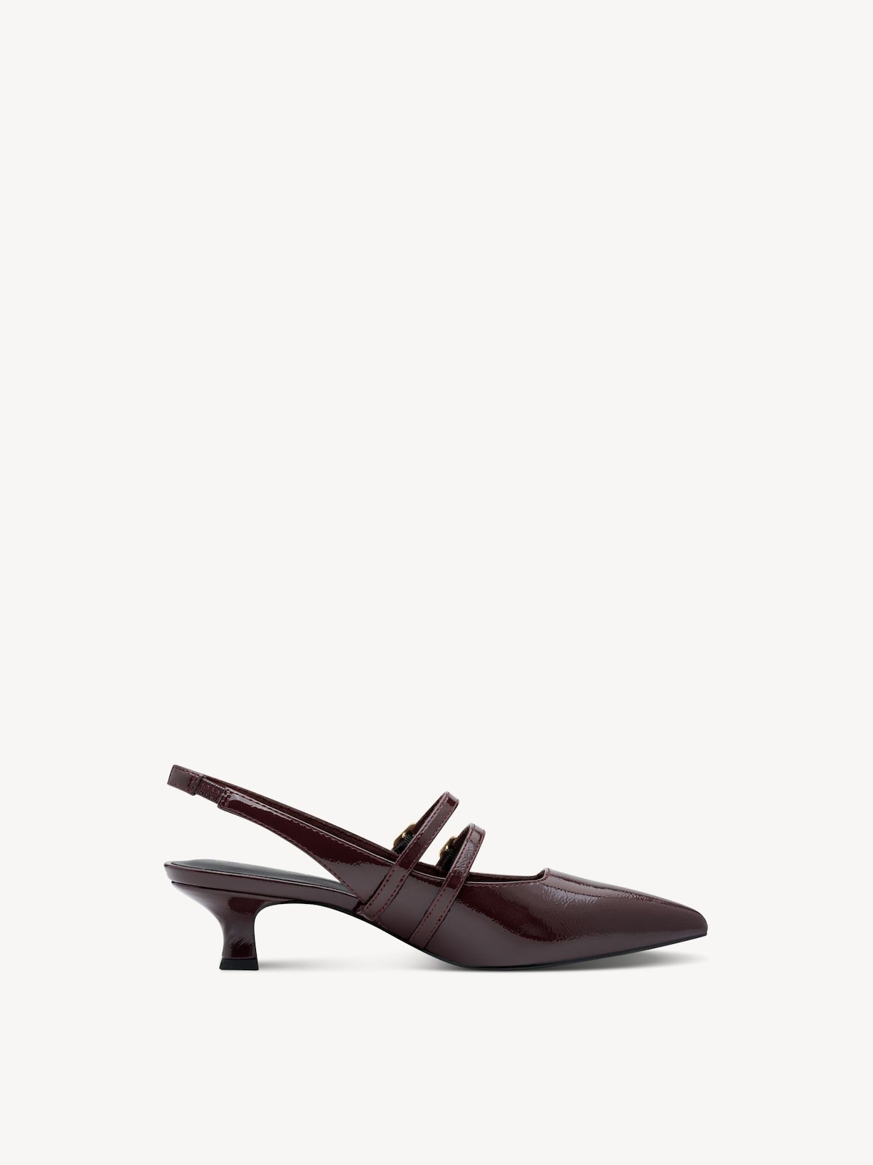 Marco Tozzi, Pumps - rød BORDEAUX PAT., billede 6 af 6