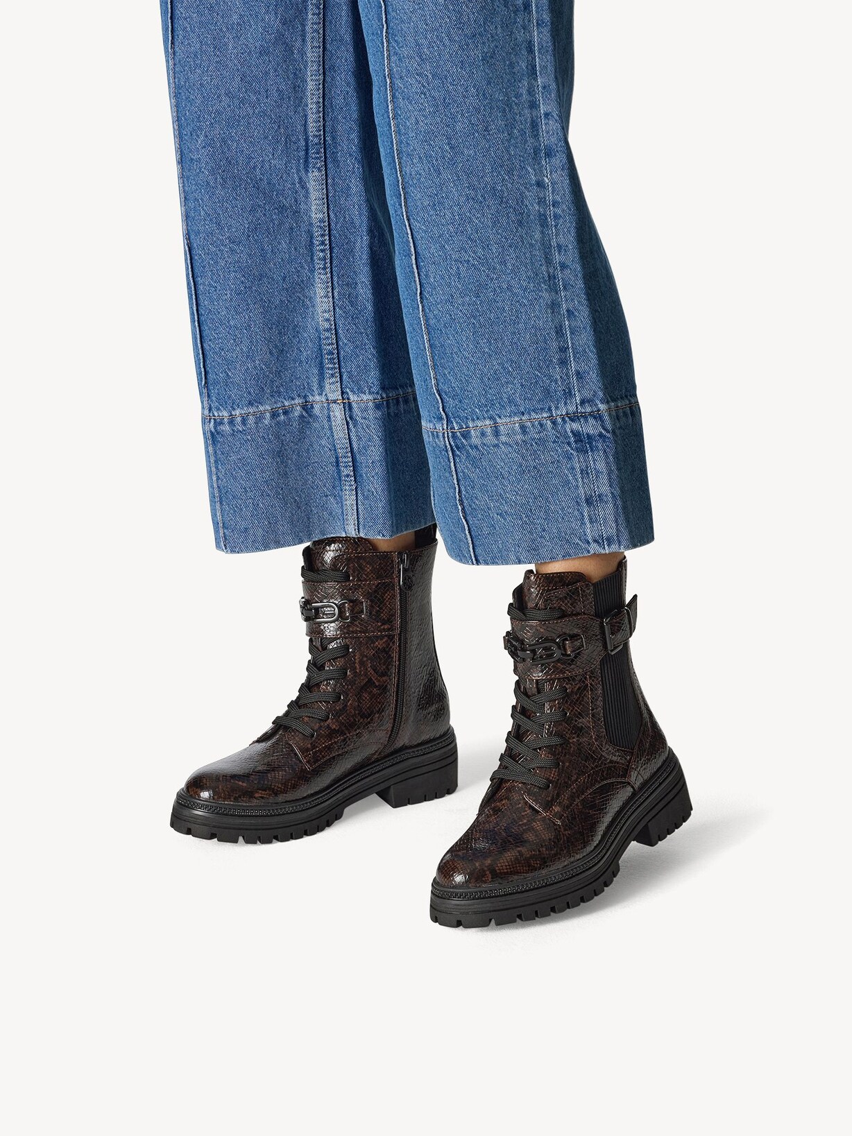 Marco Tozzi, Stiefelette - braun CAFE STRUCTURE, Bild 2 von 7