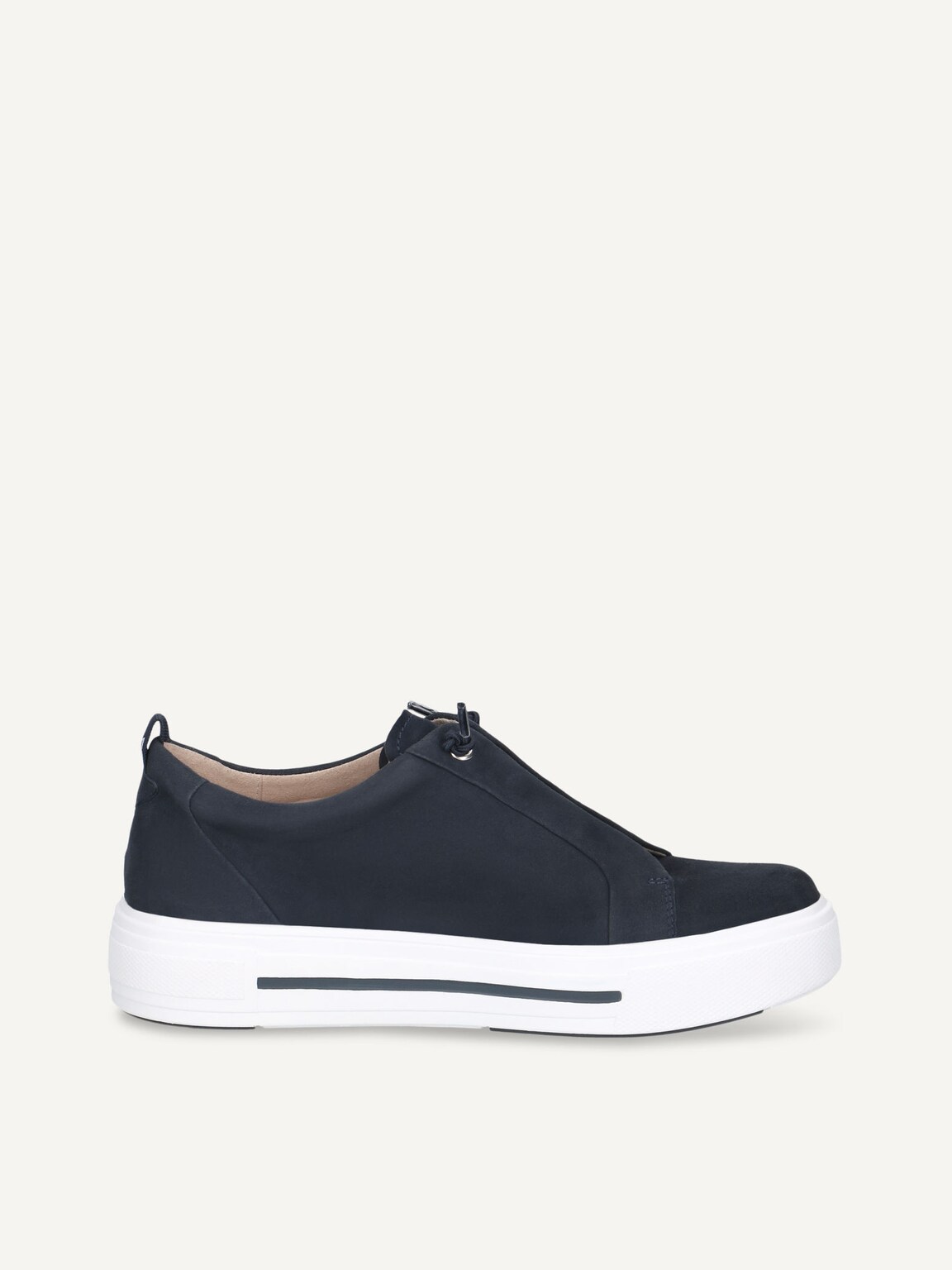 Caprice, Leather Sneaker - dark blue OCEAN SUEDE, image 3 of 5