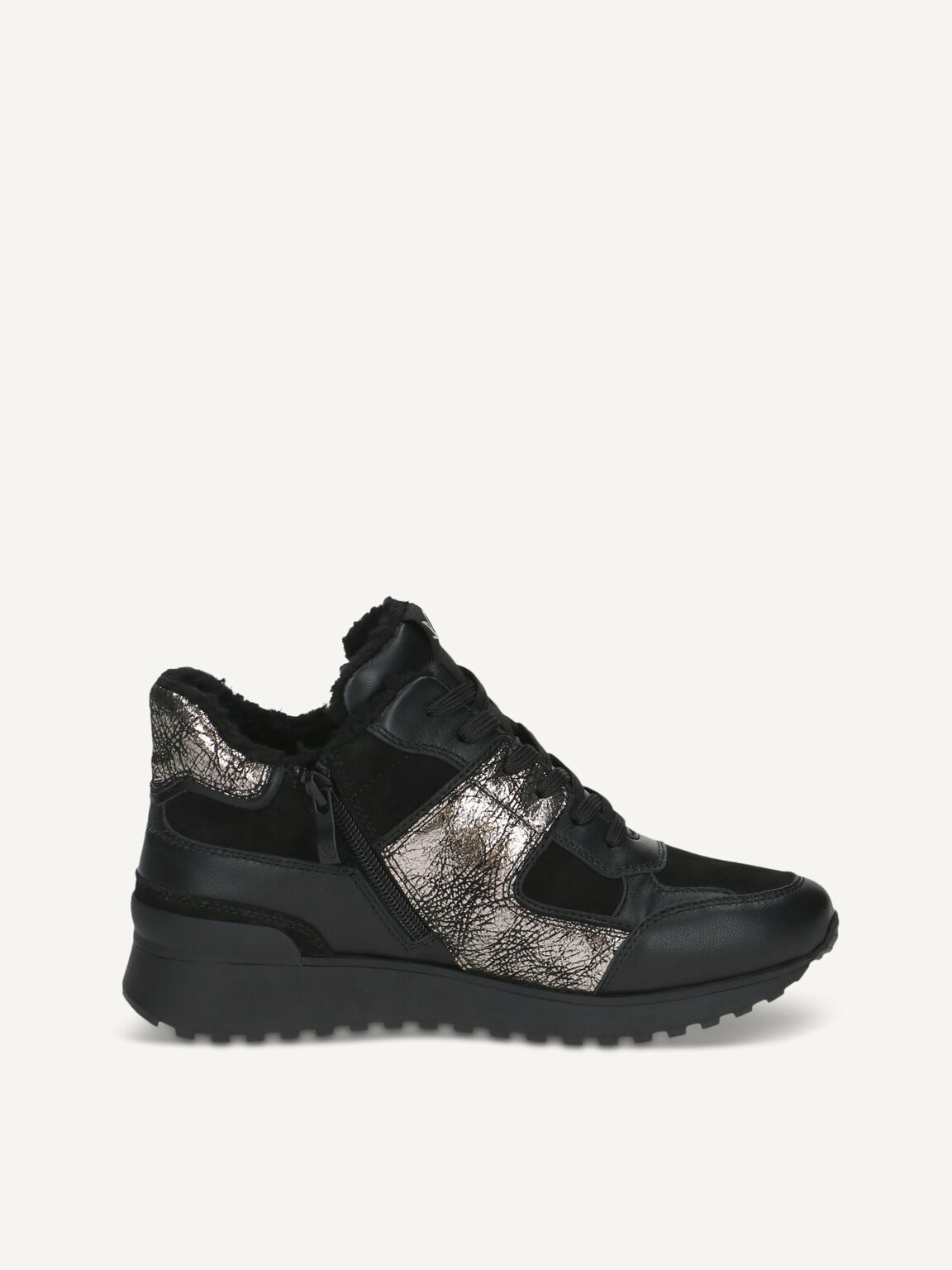Caprice, Bootie - black warm lining BLACK COMB, image 3 of 5
