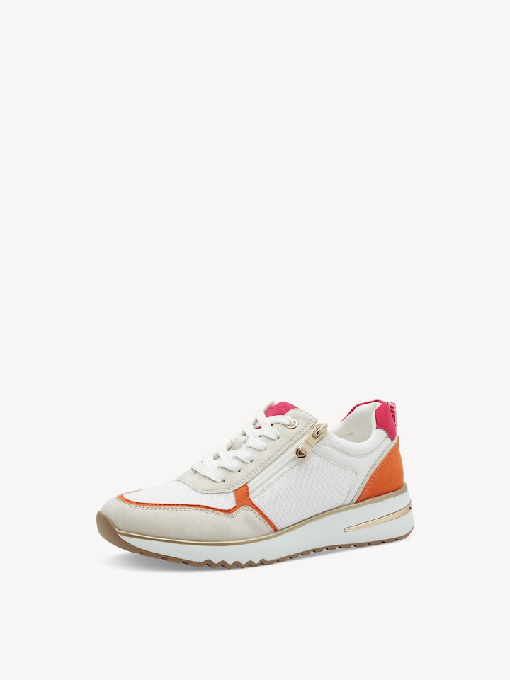 Marco Tozzi, Sneaker - weiß WHITE/PINK