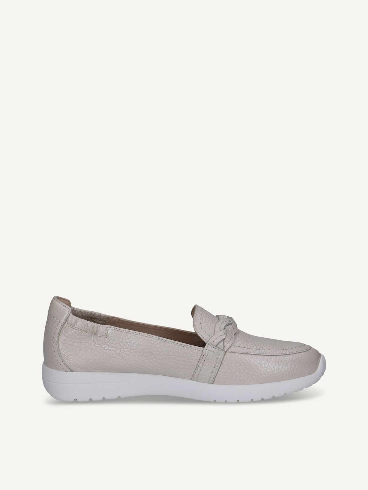 Caprice, Slipper en cuir - blanc PEARL PERL DEE, image 3 sur 5