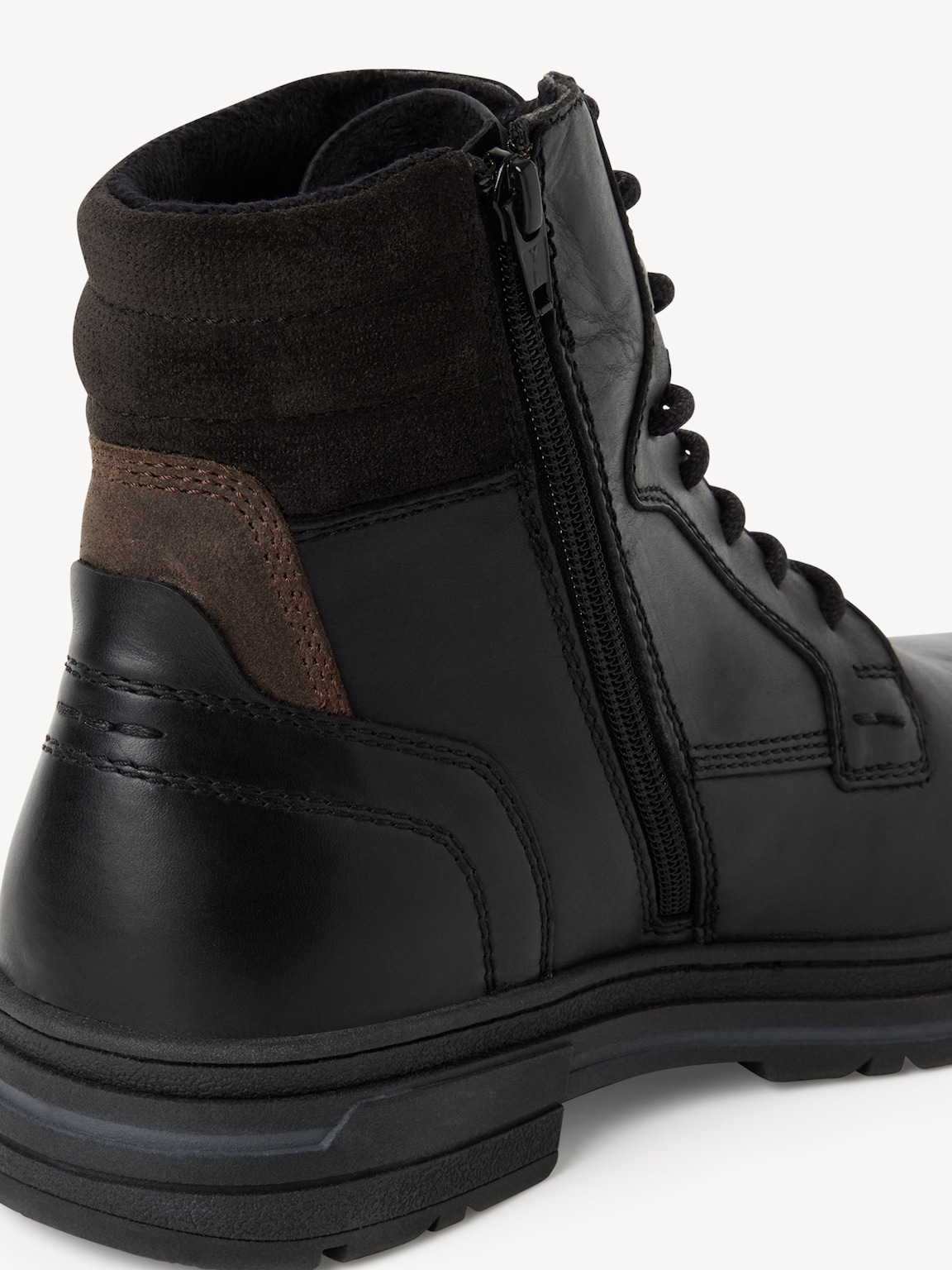 Marco Tozzi, Leather Bootie - black, BLACK COMB, Image 5 of 6