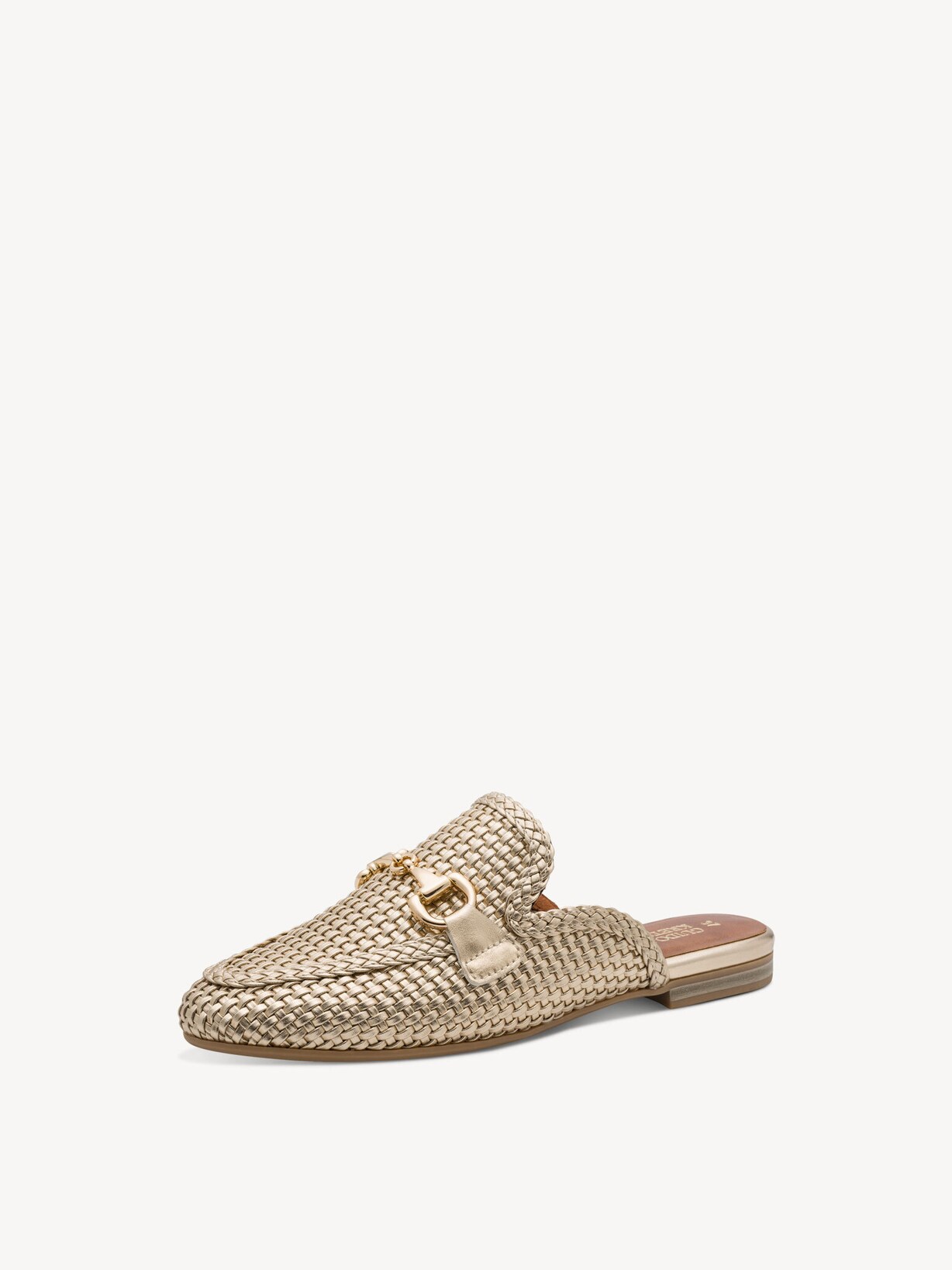 Marco Tozzi, Pantolette GOLD, billede 1 af 6