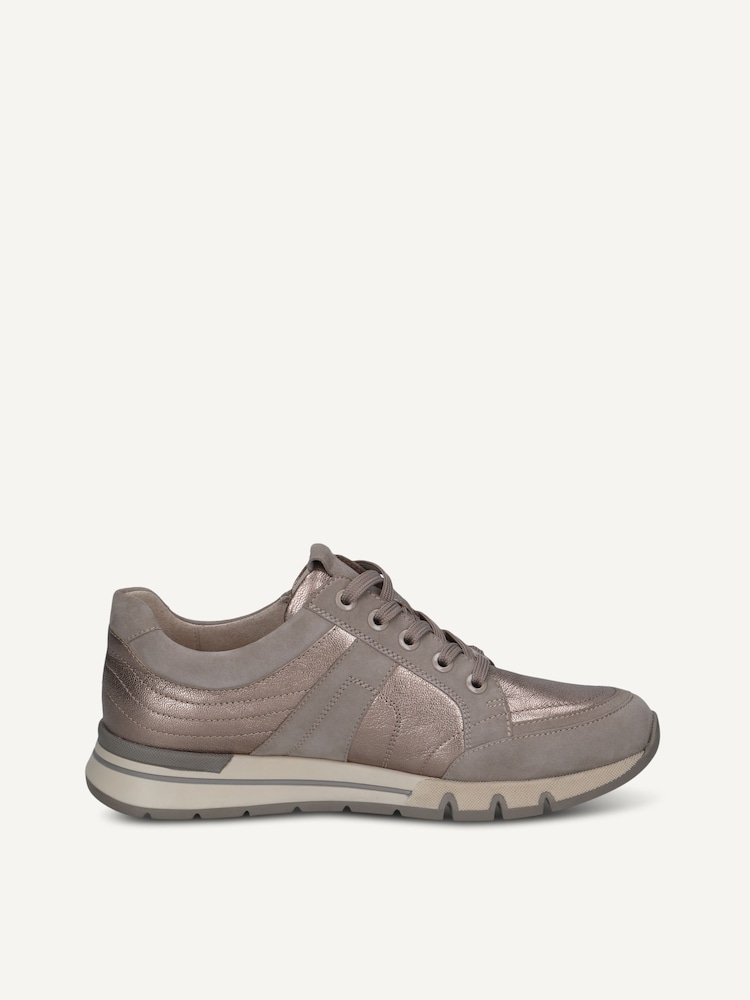Caprice, Ledersneaker - beige TAUPE COMB, Bild 3 von 5