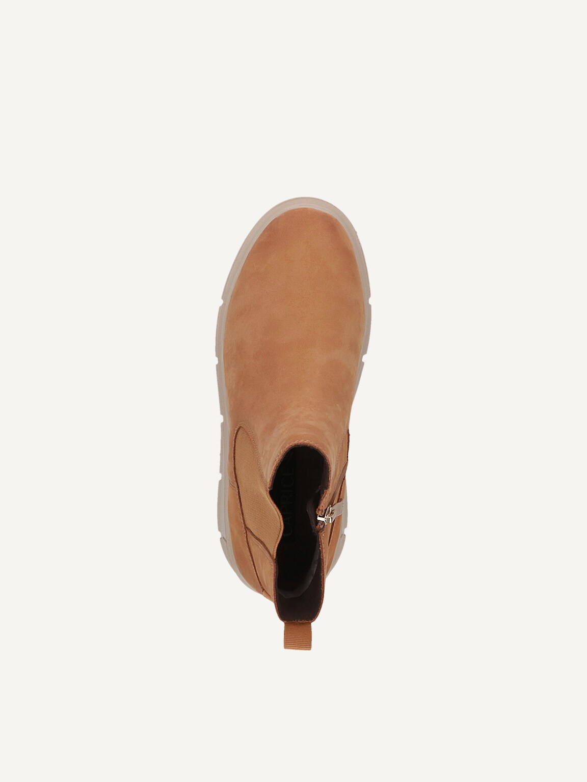 Caprice, Leather Bootie - yellow CURRY NUBUC, image 5 of 5