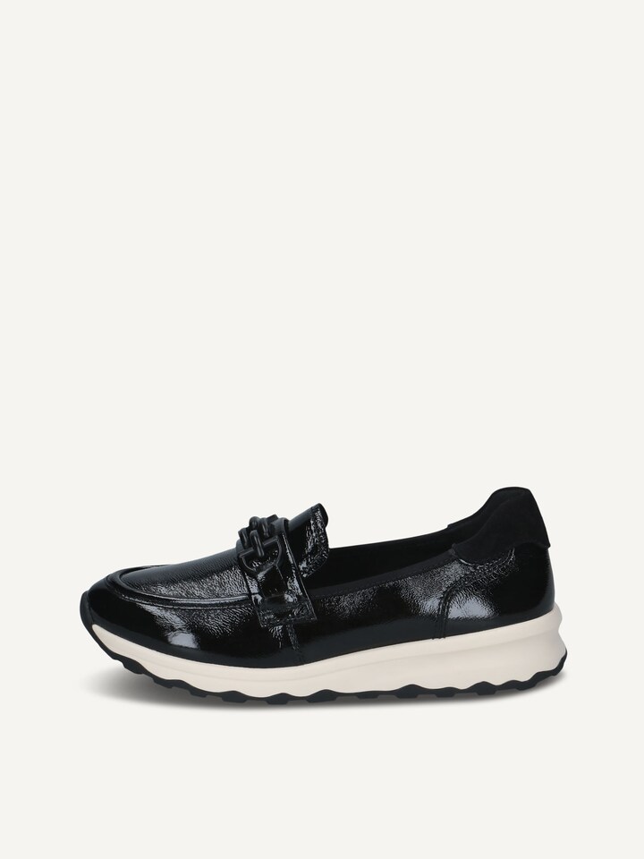 Caprice, Leather Slipper - black BLACK NAPLAK