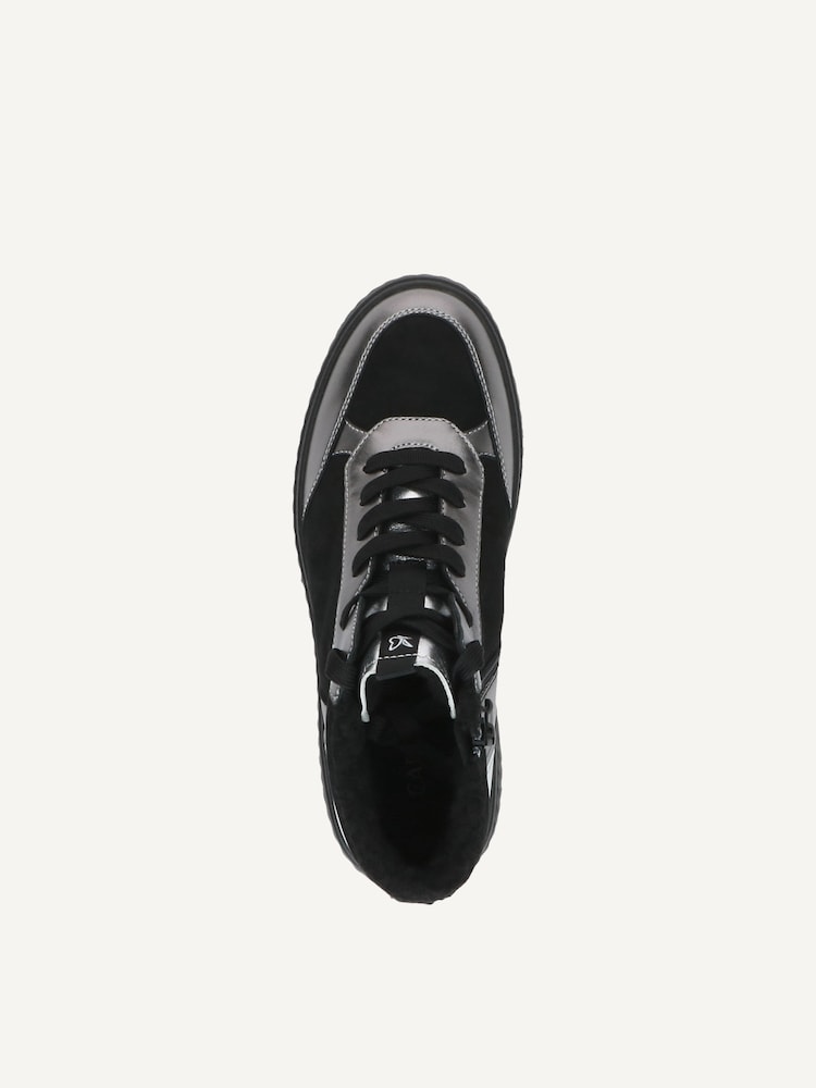 Caprice, Bottine en cuir - noir doublure chaude BLACK COMB, image 5 sur 6