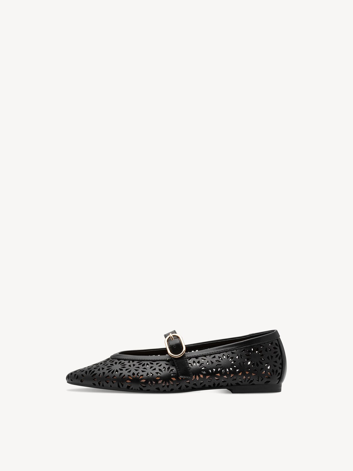 Marco Tozzi, Ballerina - sort BLACK, billede 2 af 6