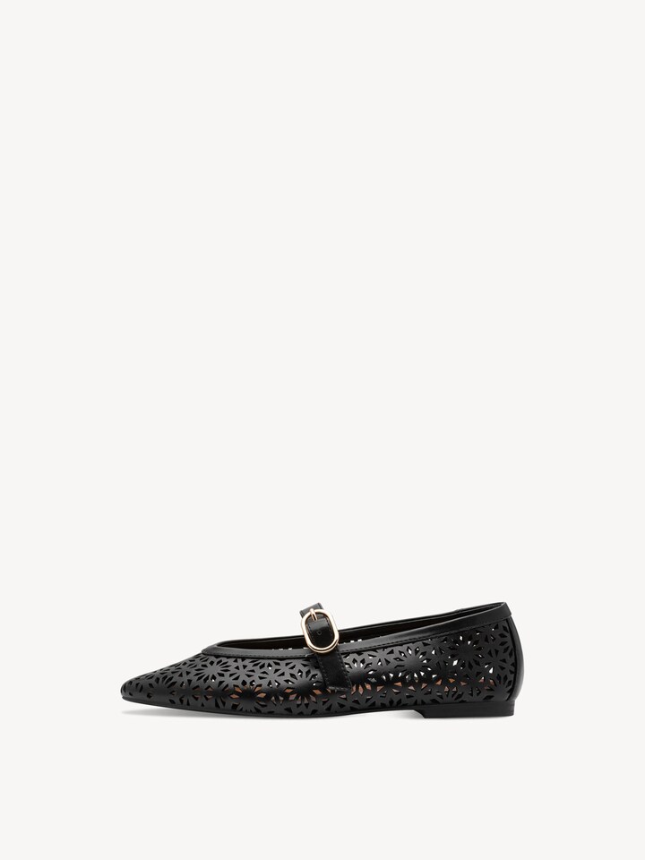 Marco Tozzi, Ballerina - nero BLACK