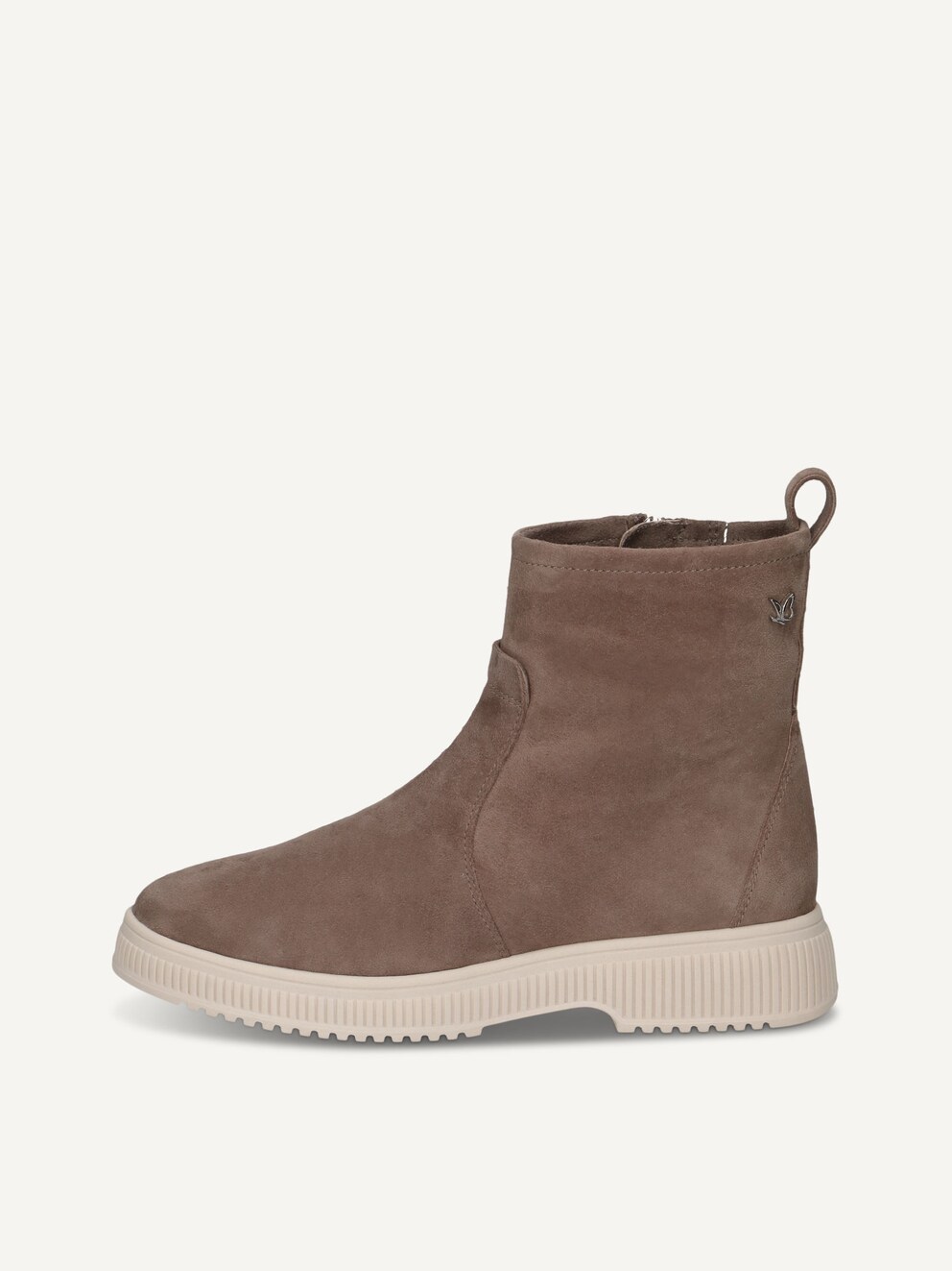 Caprice, Bottine en cuir - marron doublure chaude TAUPE SUEDE, image 1 sur 5