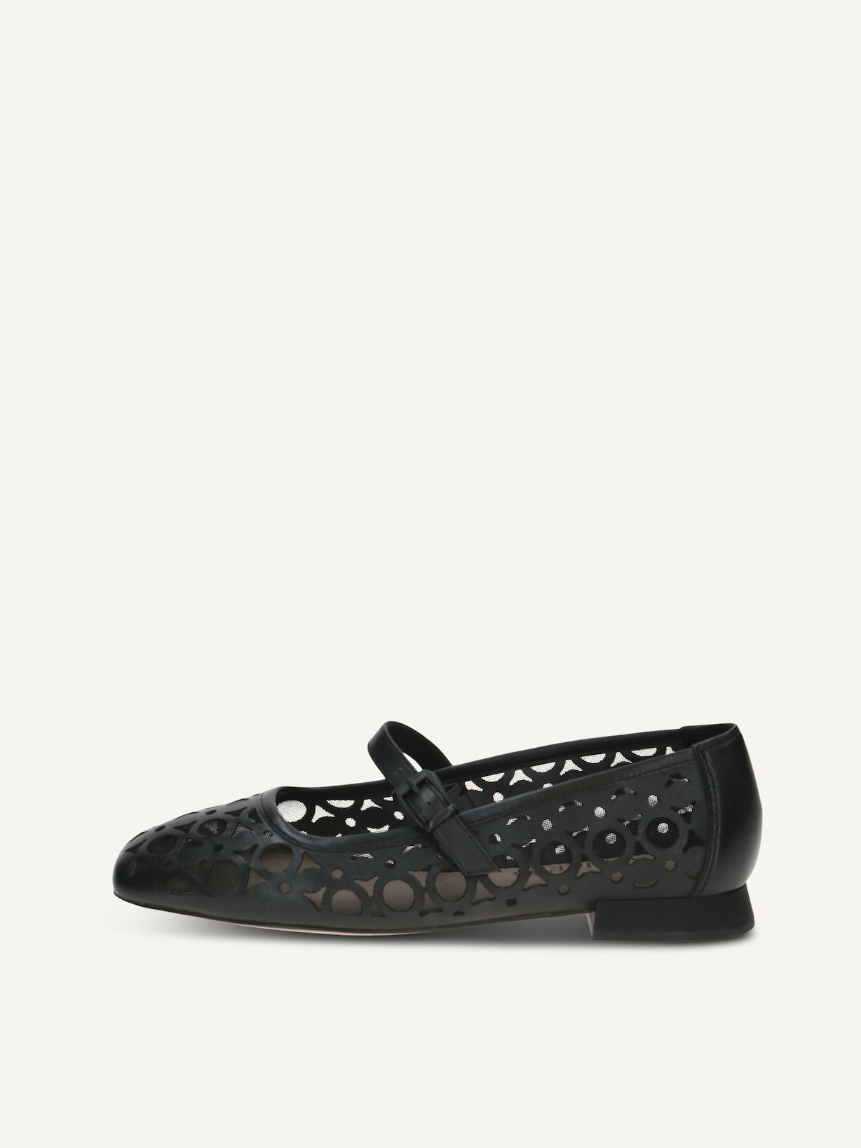 Caprice, Ballerine en cuir - noir BLACK COMB, image 1 sur 5