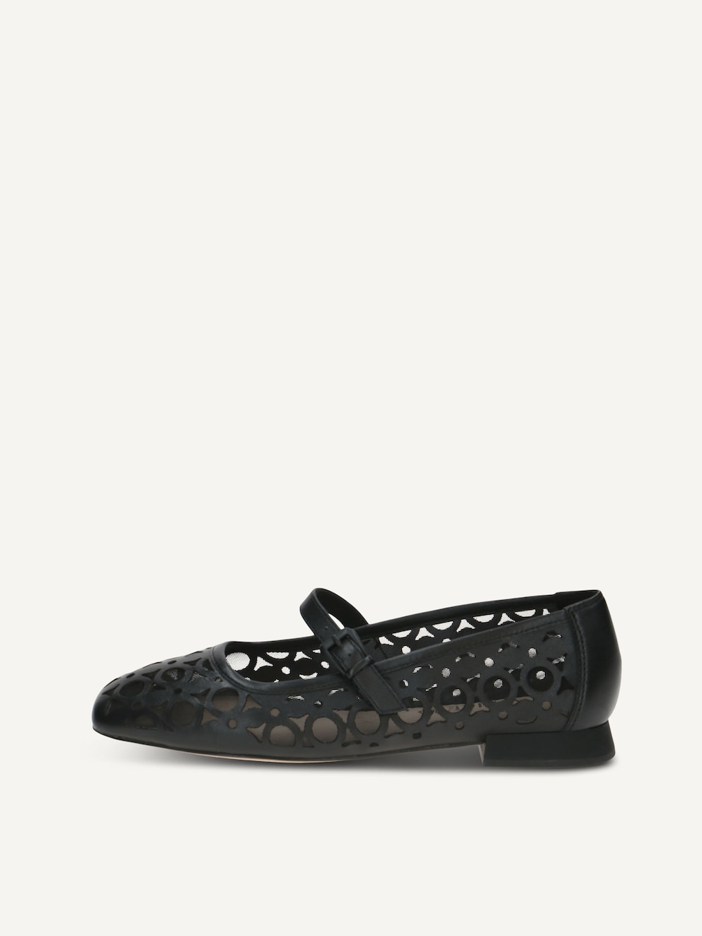 Caprice, Ballerine en cuir - noir BLACK COMB, image 1 sur 5
