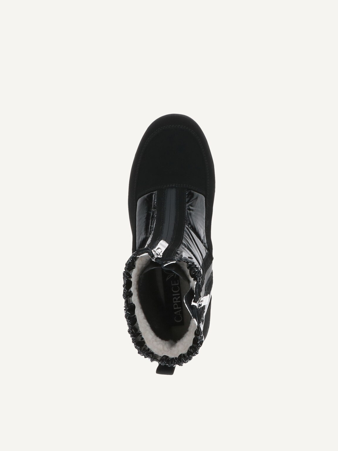 Caprice, Bootie - black warm lining BLACK COMB, image 5 of 5