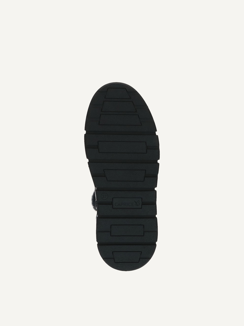 Caprice, Bottine en cuir - noir doublure chaude BLACK NAPPA, image 6 sur 6