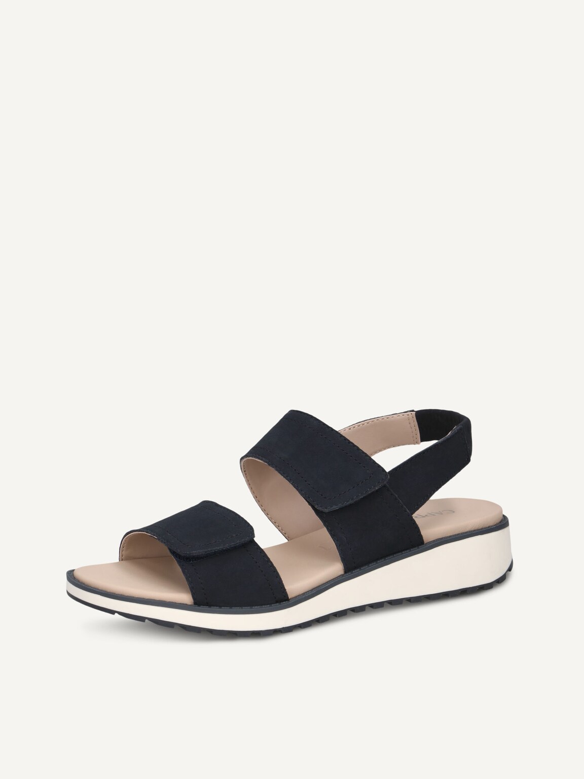 Caprice, Leather Sandal - dark blue OCEAN SUEDE, image 1 of 6