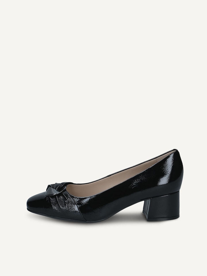Caprice, Lederpumps - schwarz BLACK NAPLAK