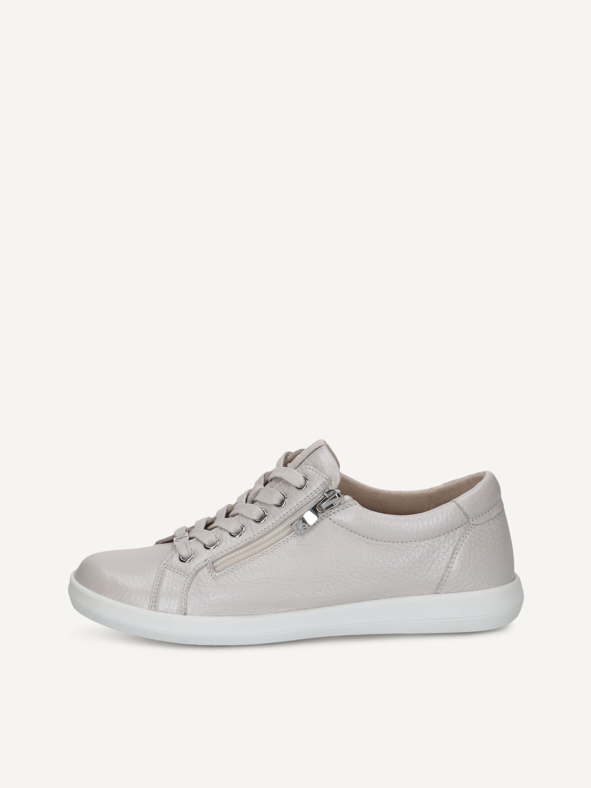 Caprice, Leather Sneaker - white PEARL PERL DEE, image 2 of 5