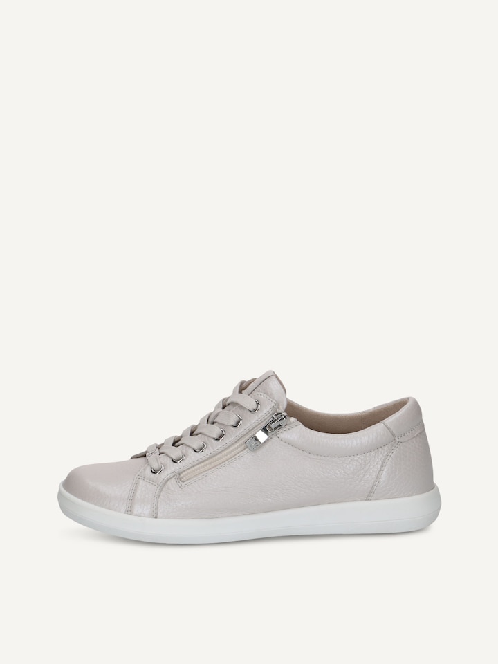 Caprice, Basket en cuir - blanc PEARL PERL DEE