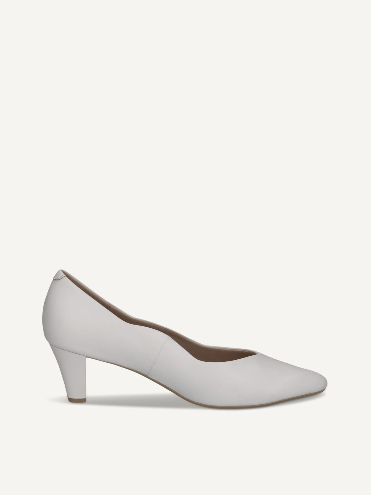 Caprice, Escarpin en cuir - blanc WHITE NAPPA, image 5 sur 10
