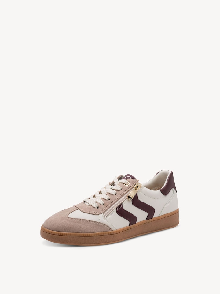 Marco Tozzi, Sneaker - beige CREAM/BORDEAUX