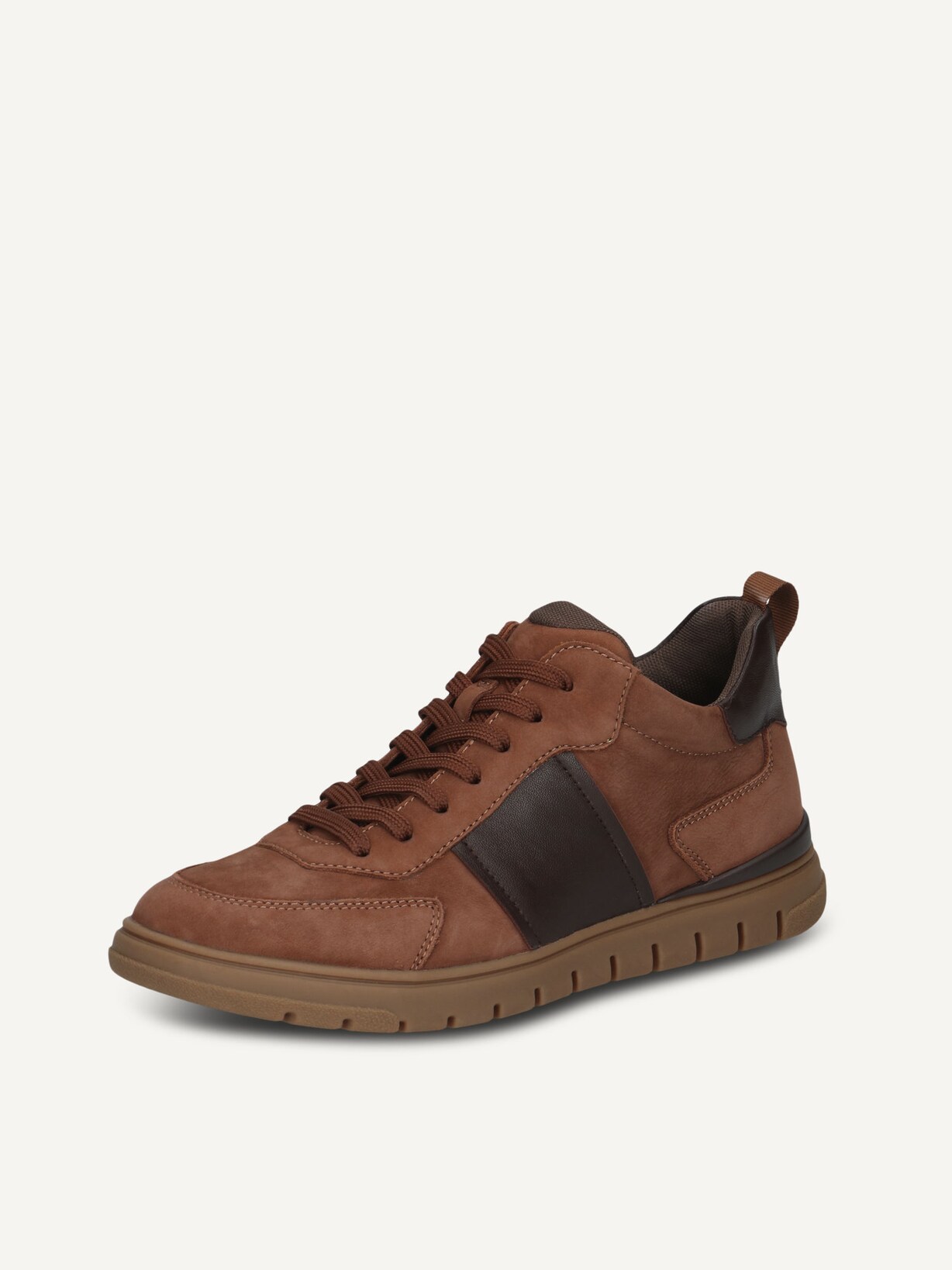 Caprice, Basket en cuir - marron COGNAC COMB, image 3 sur 6