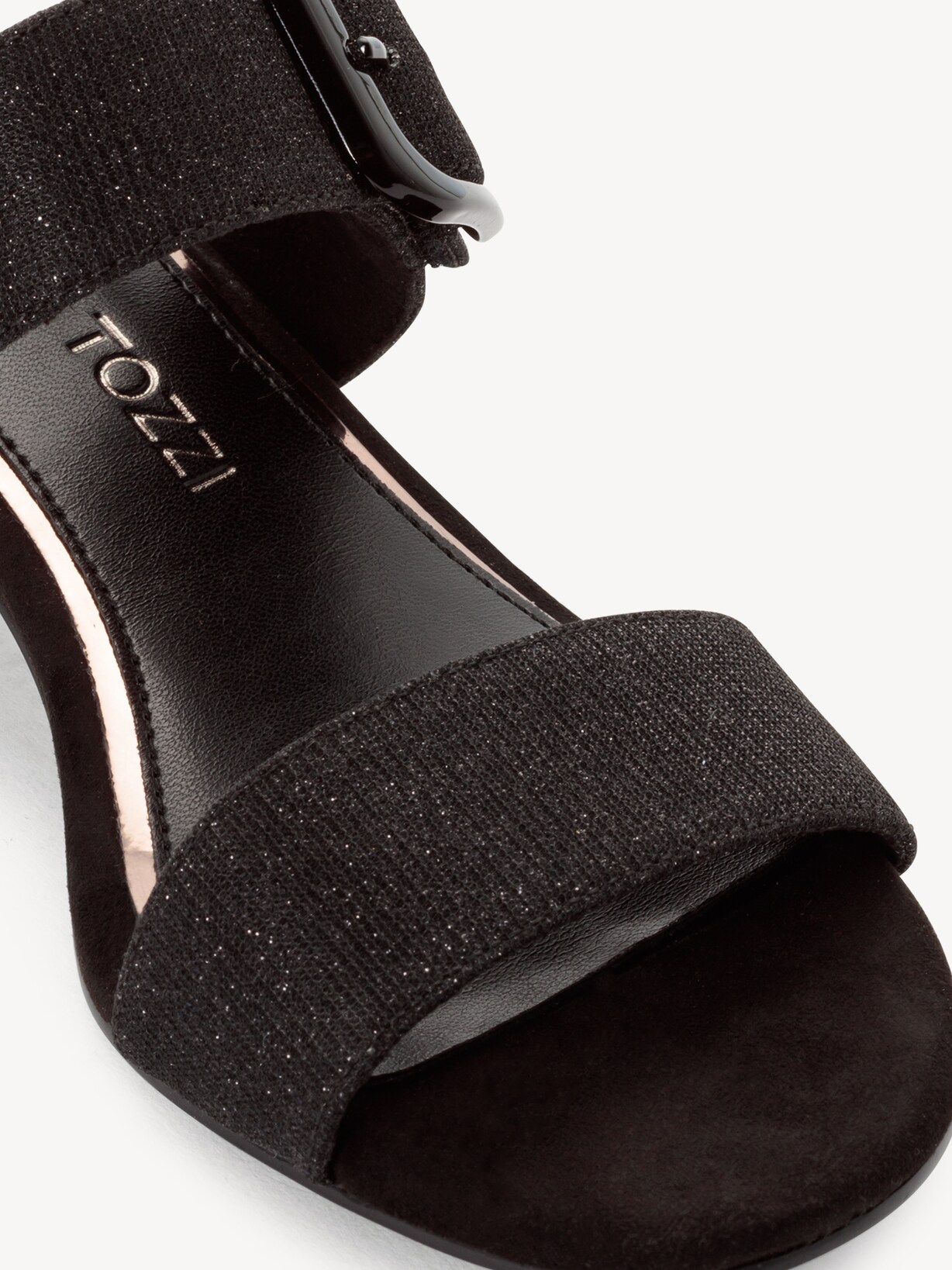 Marco Tozzi, Sandalette - sort BLACK METALLIC, billede 8 af 12