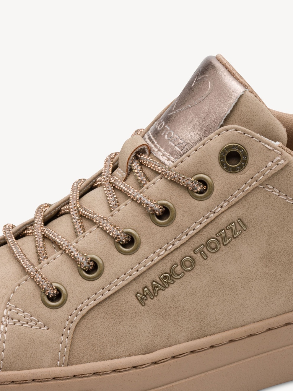 Marco Tozzi, Sneaker - beige TAUPE COMB, image 4 of 6