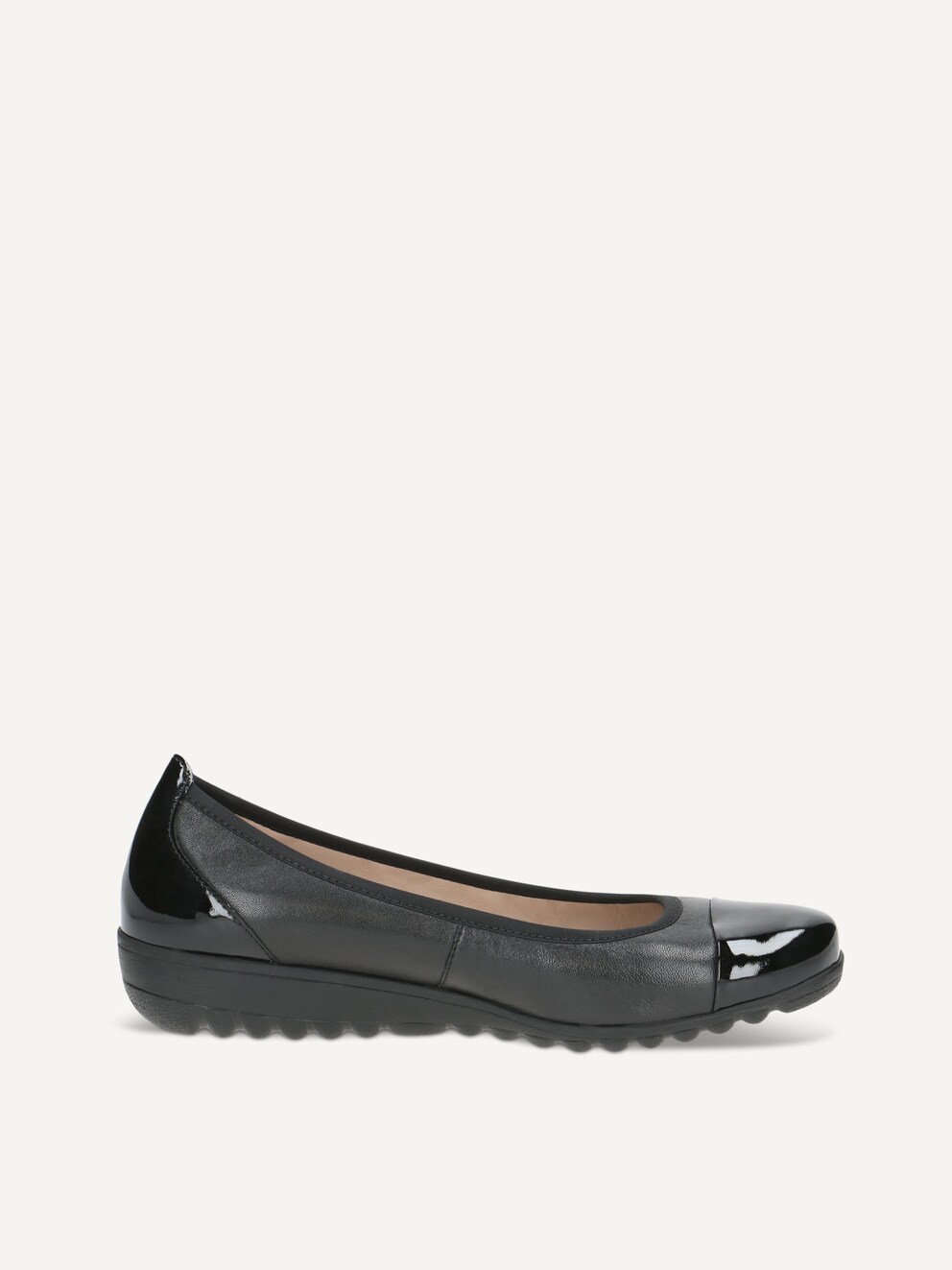 Caprice, Lederballerina - schwarz BLACK NAPPA CO, Bild 3 von 5