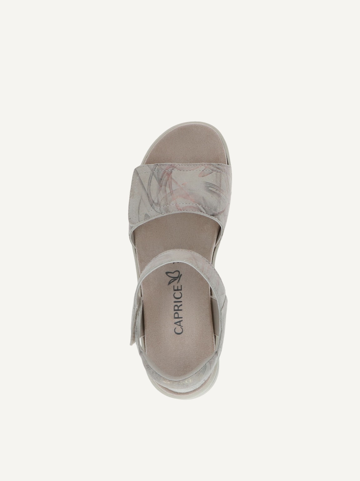 Caprice, Leather Heeled sandal - white OFFWHITE MULTI, image 5 of 5