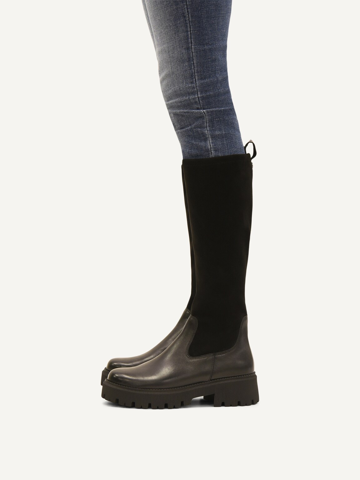 Caprice, Boots - black warm lining BLACK COMB, image 2 of 6