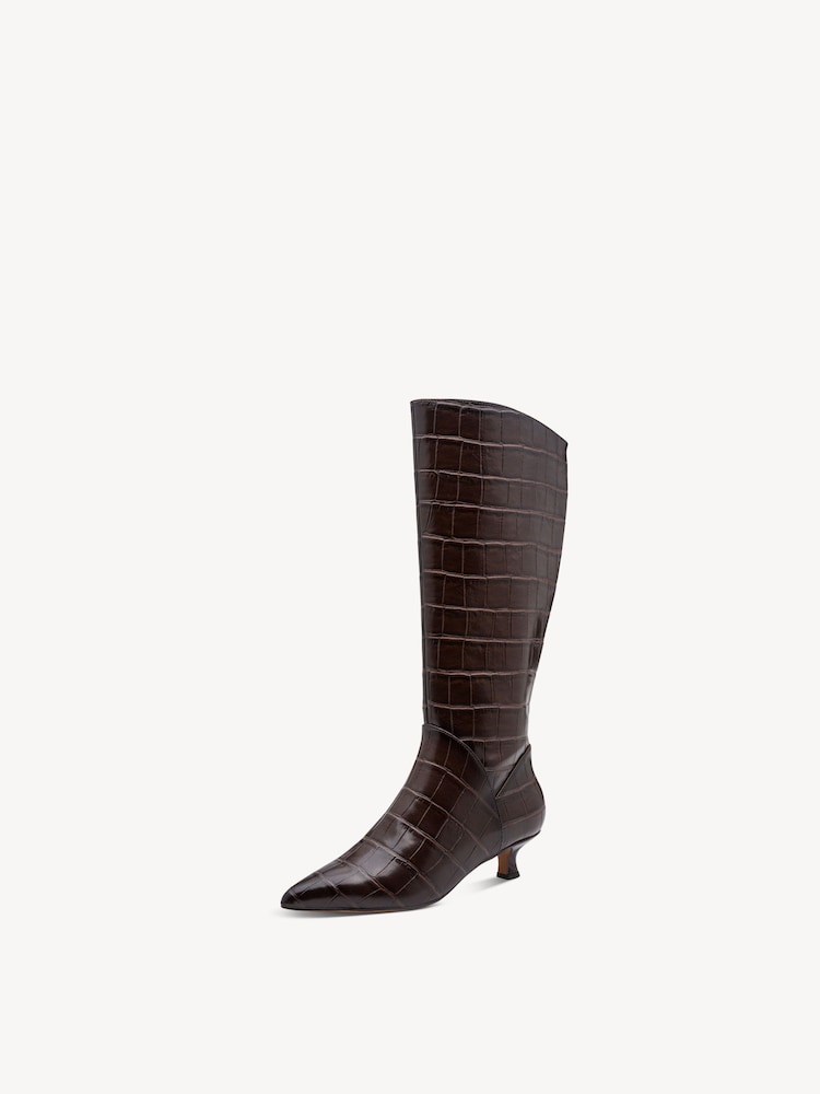 Marco Tozzi, Stiefel - braun CAFE CROCO, Bild 2 von 6
