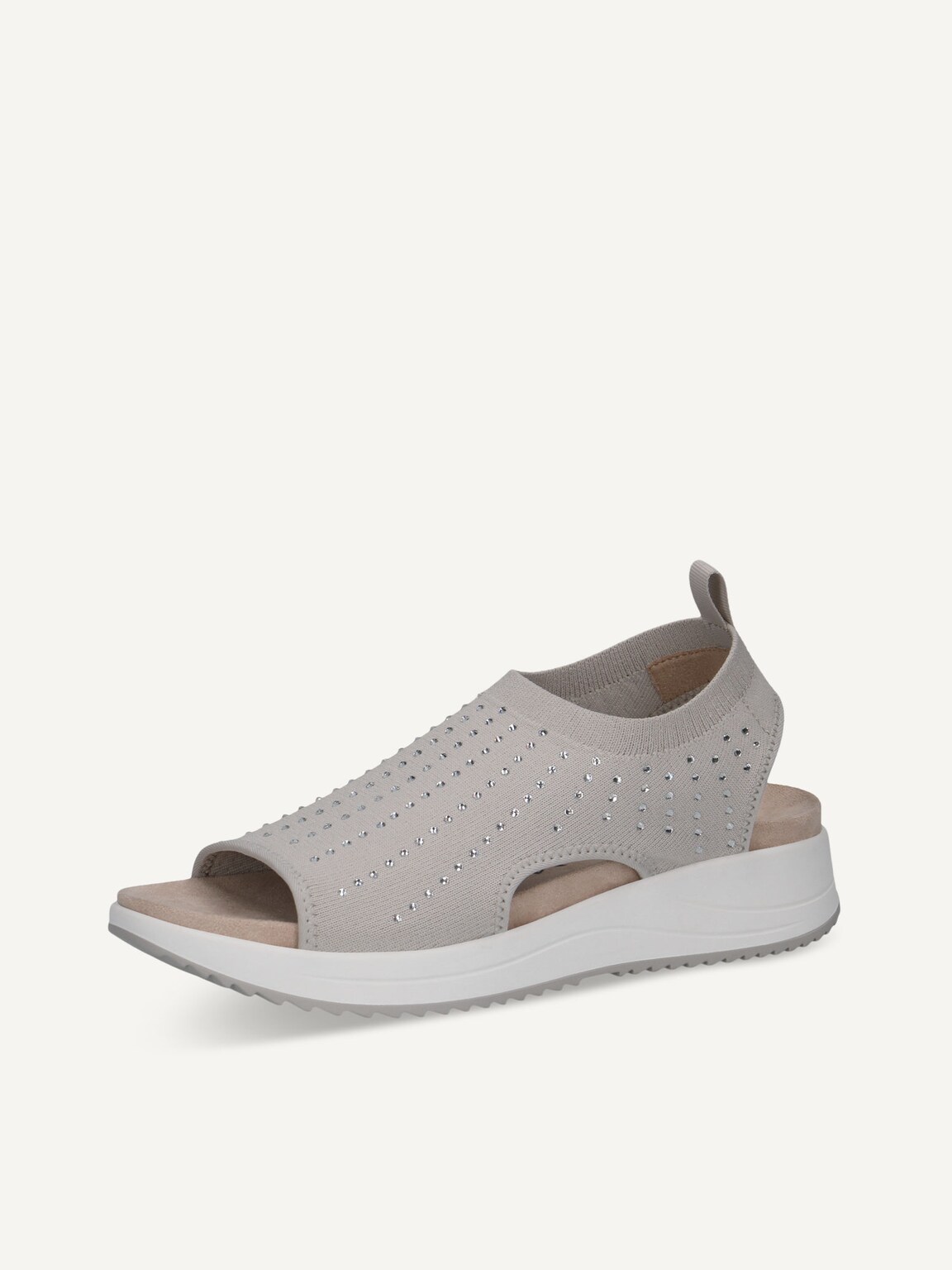 Caprice, Sandal - grey LT GREY KNIT, image 1 of 6