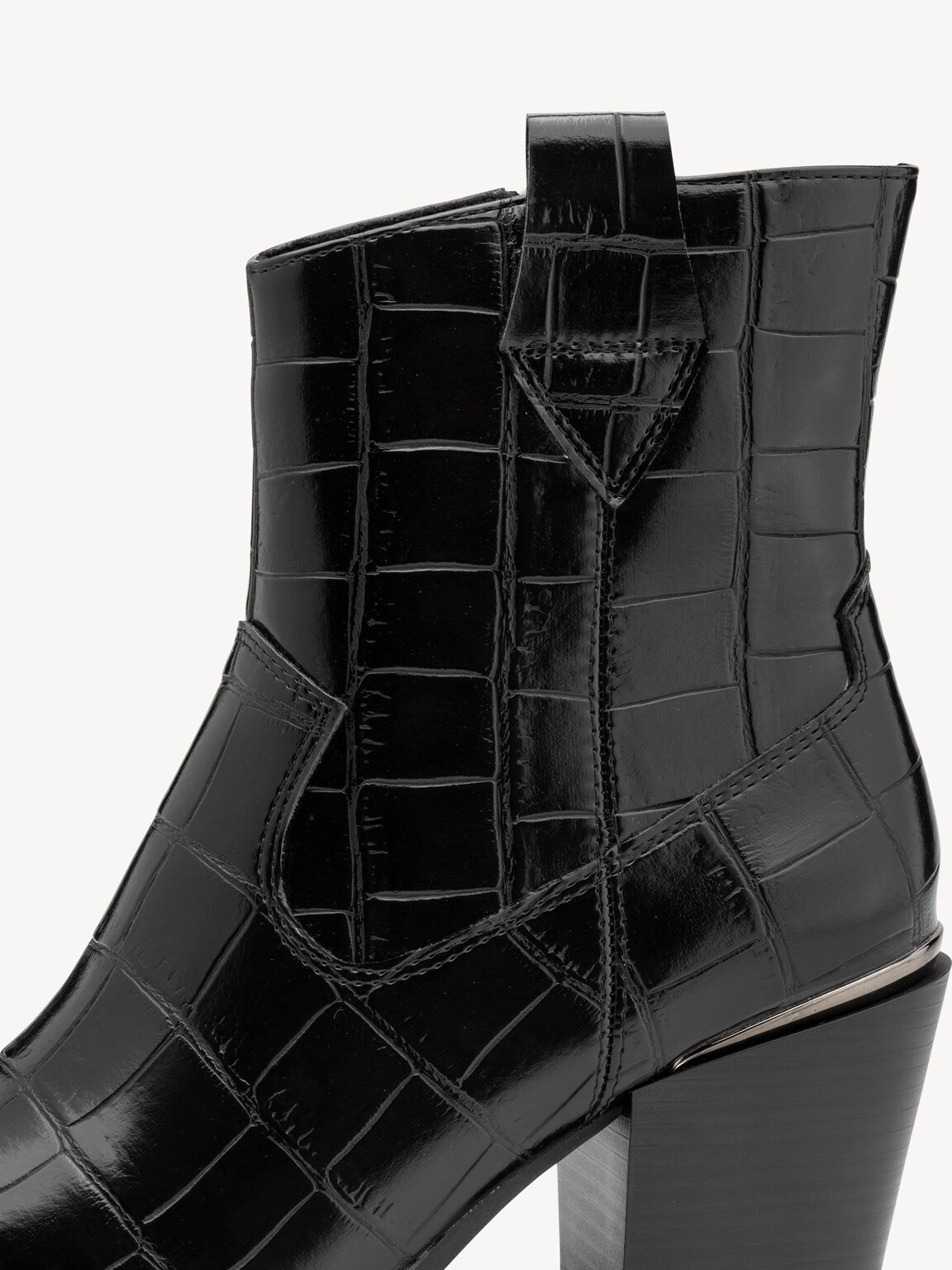 Marco Tozzi, Bootie - black, BLACK CROCO, Image 5 of 6