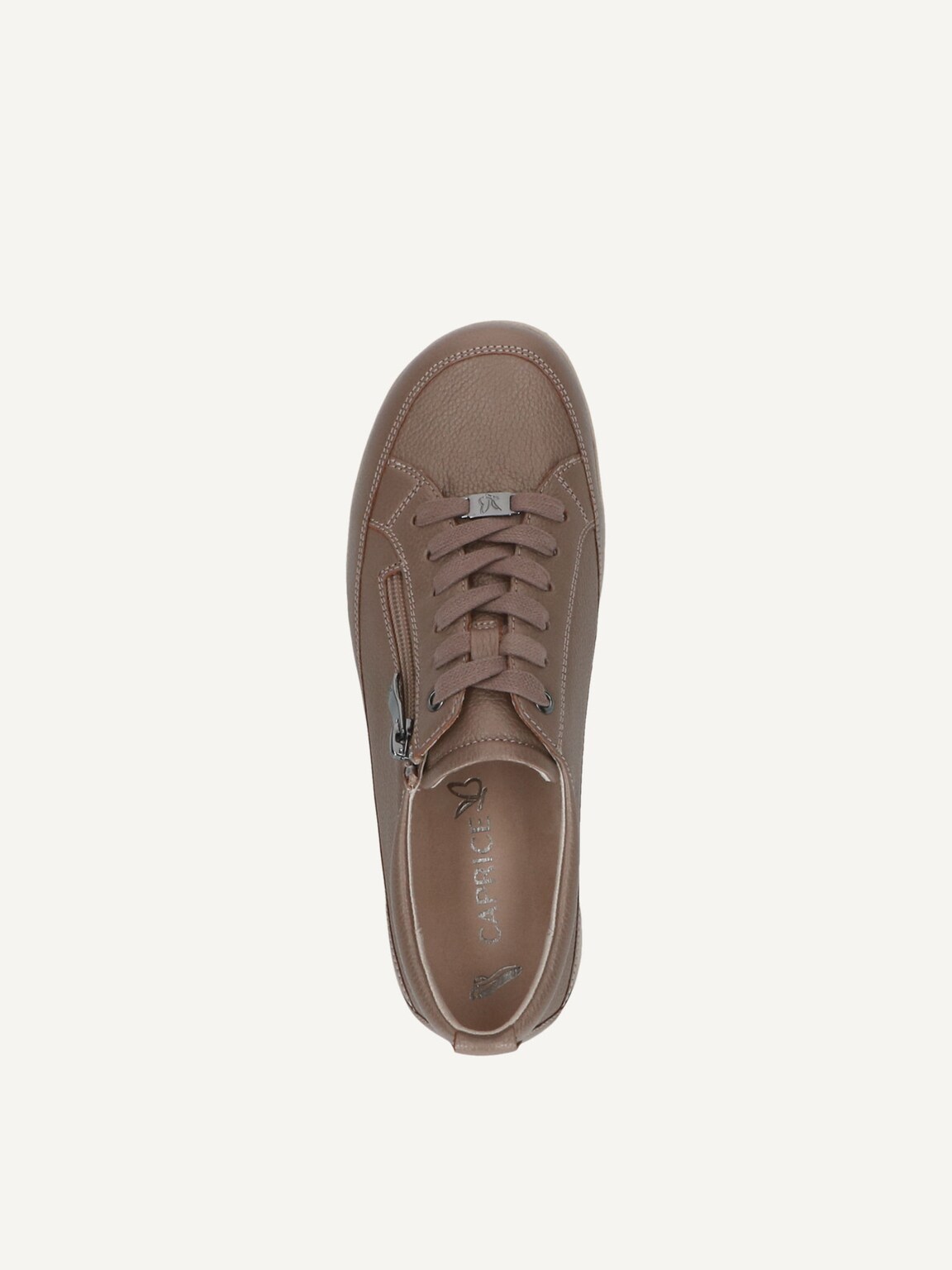 Caprice, Leather Low shoes - brown TAUPE PERLATO, image 11 of 11