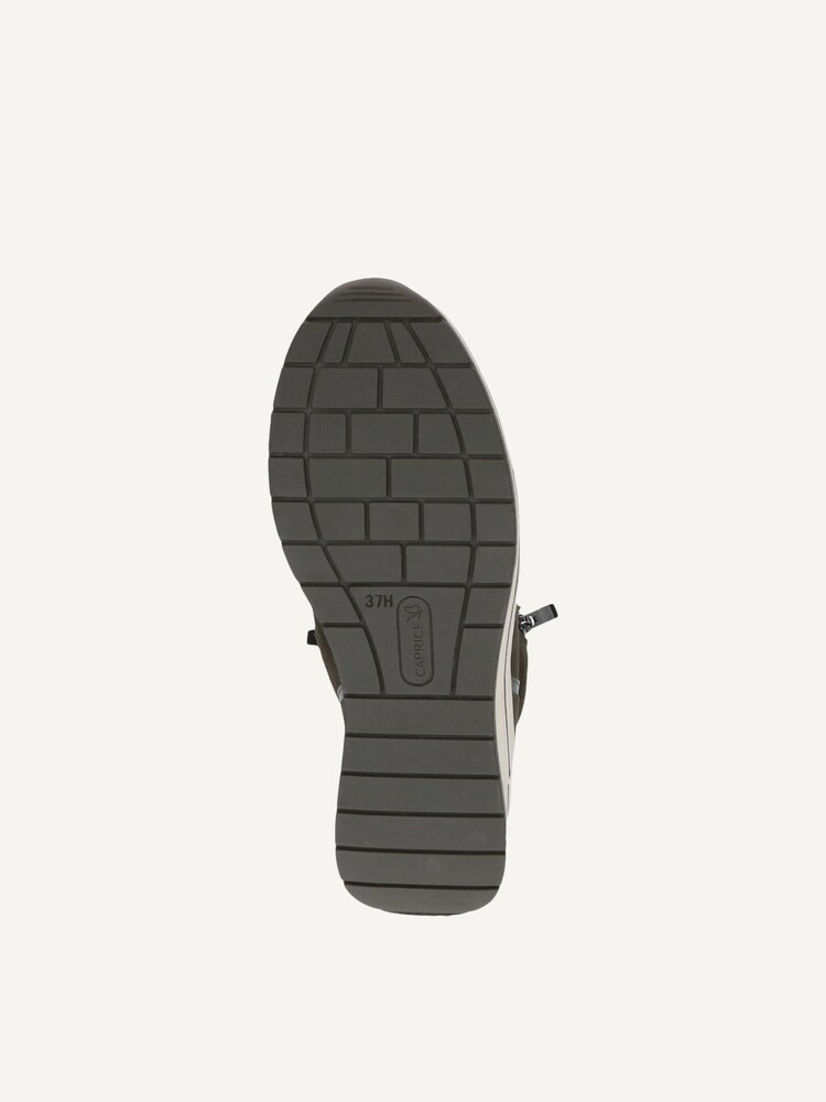 Caprice, Leather Bootie - khaki warm lining KHAKI COMB, image 5 of 6