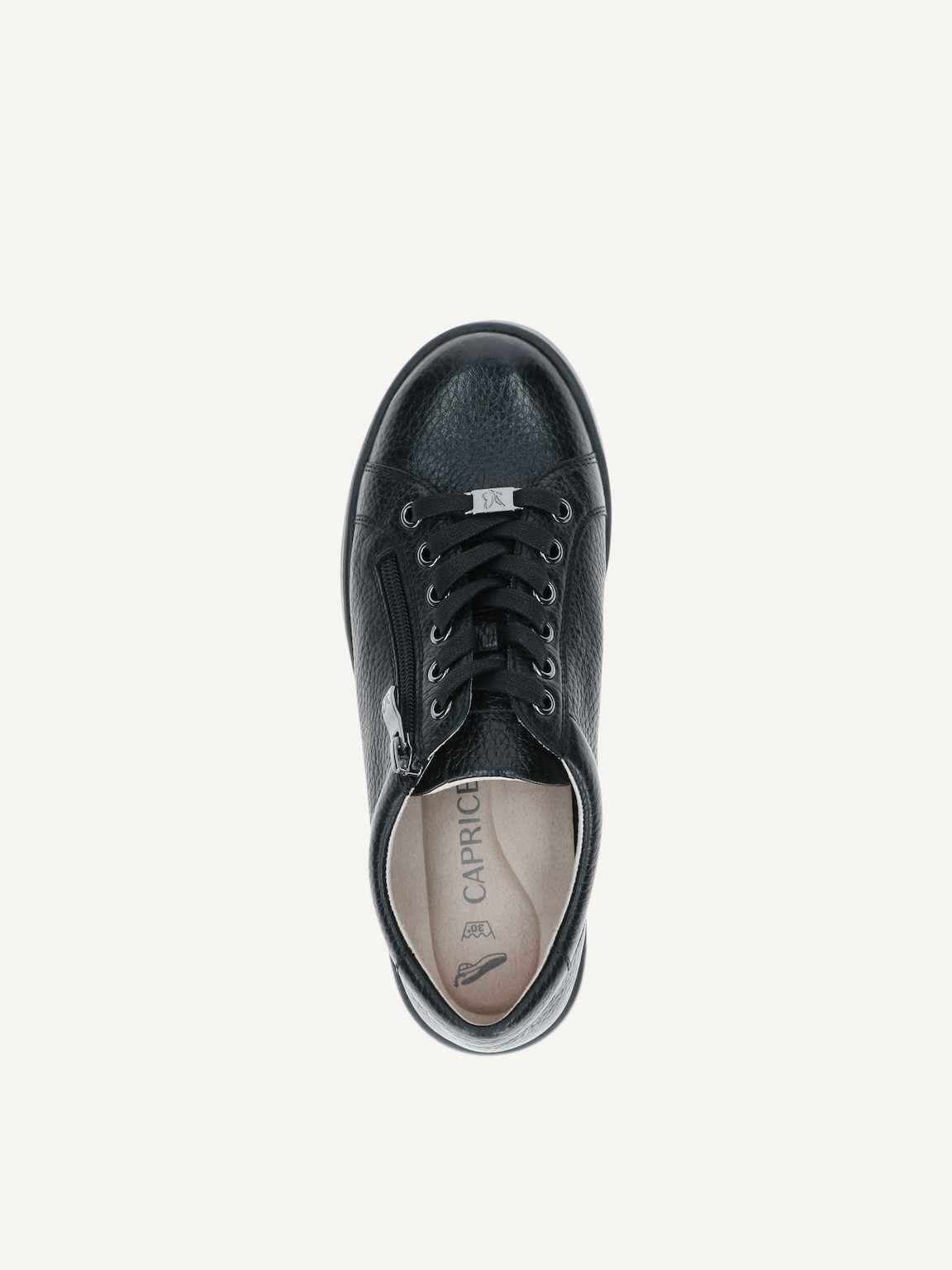Caprice, Leather Sneaker - black BLACK DEER, image 5 of 5