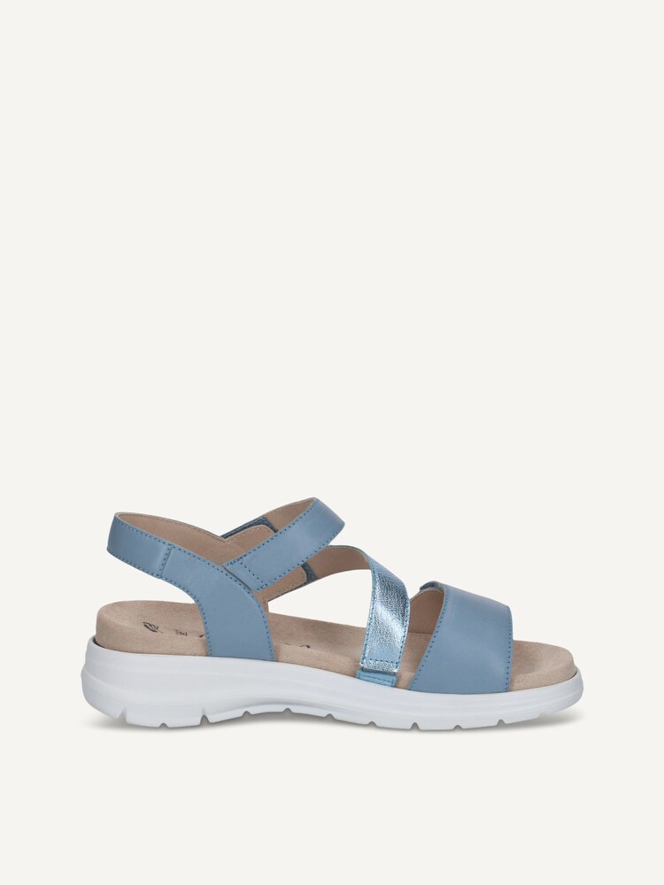 Caprice, Sandale en cuir - bleu BLUE COMB, image 3 sur 5